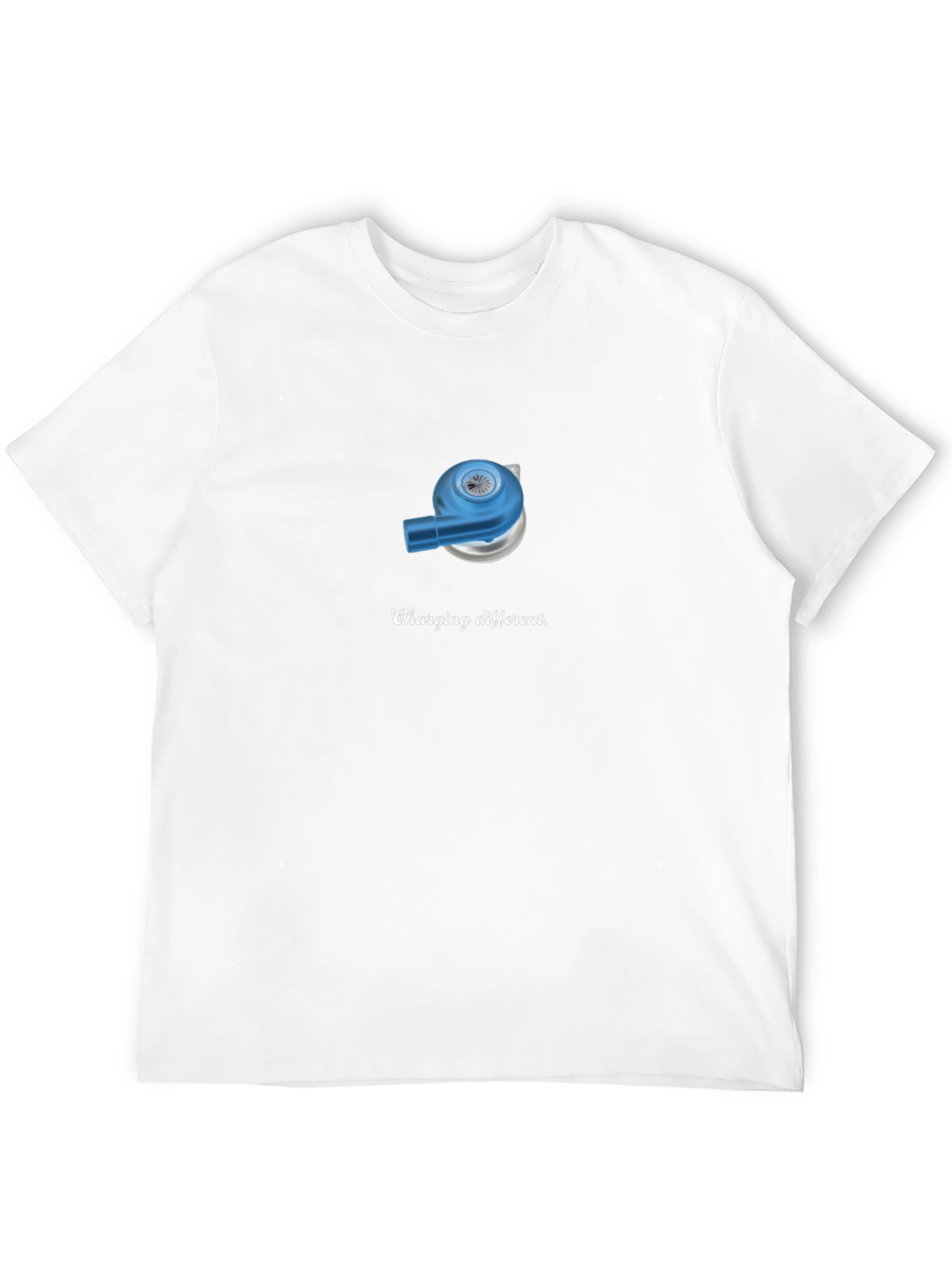 Charging Different T-Shirt - Black Cotton Tee