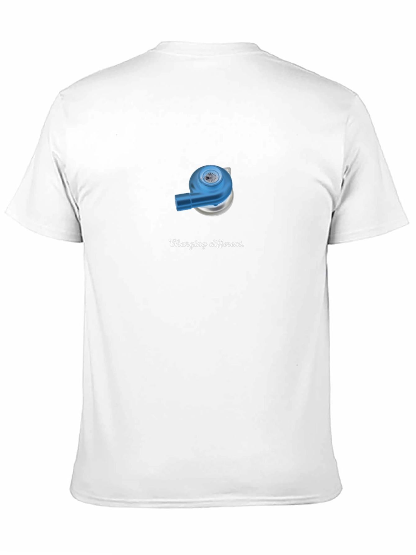 Charging Different T-Shirt - Black Cotton Tee