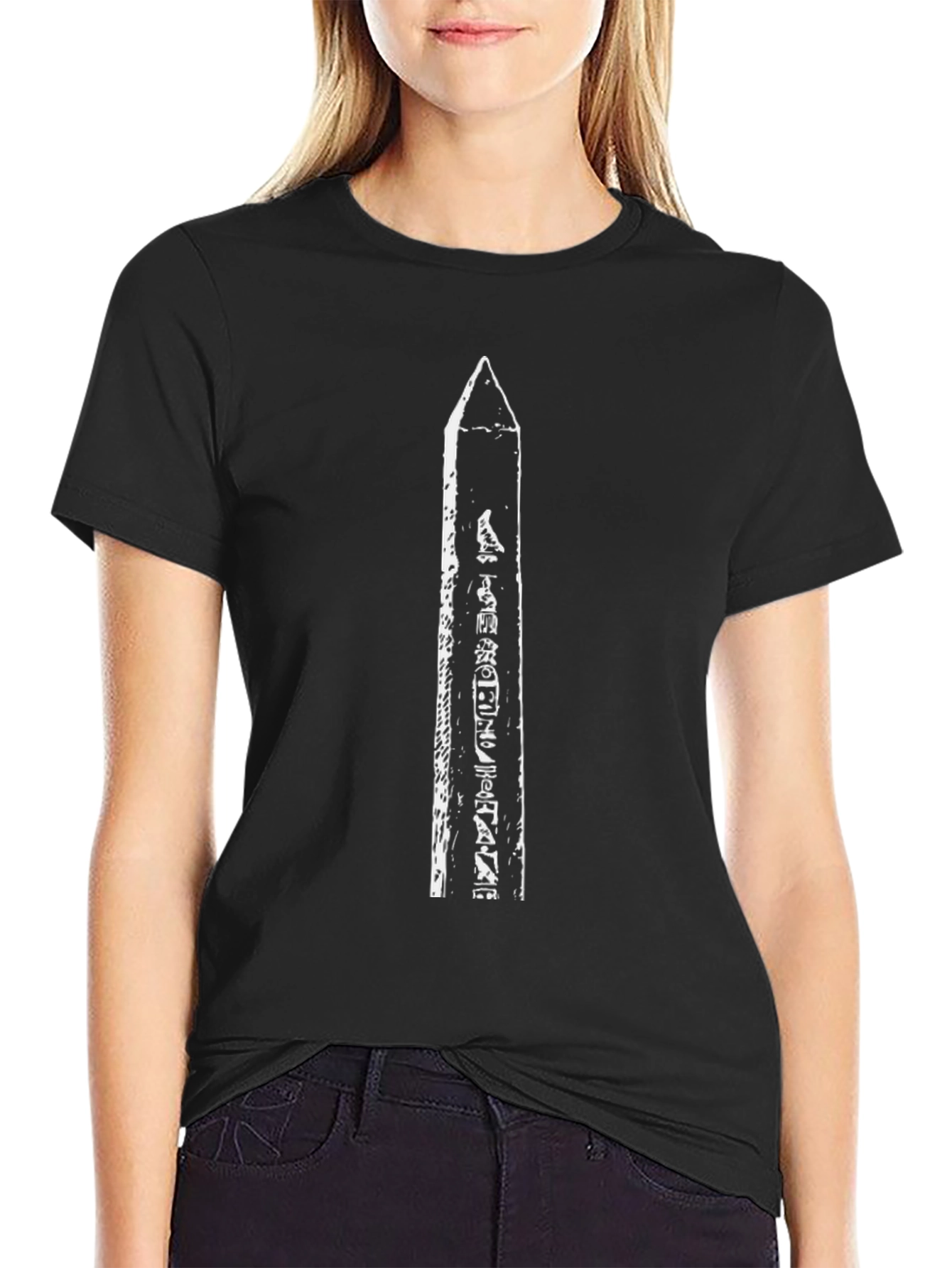 Obelisk Graphic Tee - Stylish Egyptian History T-Shirt
