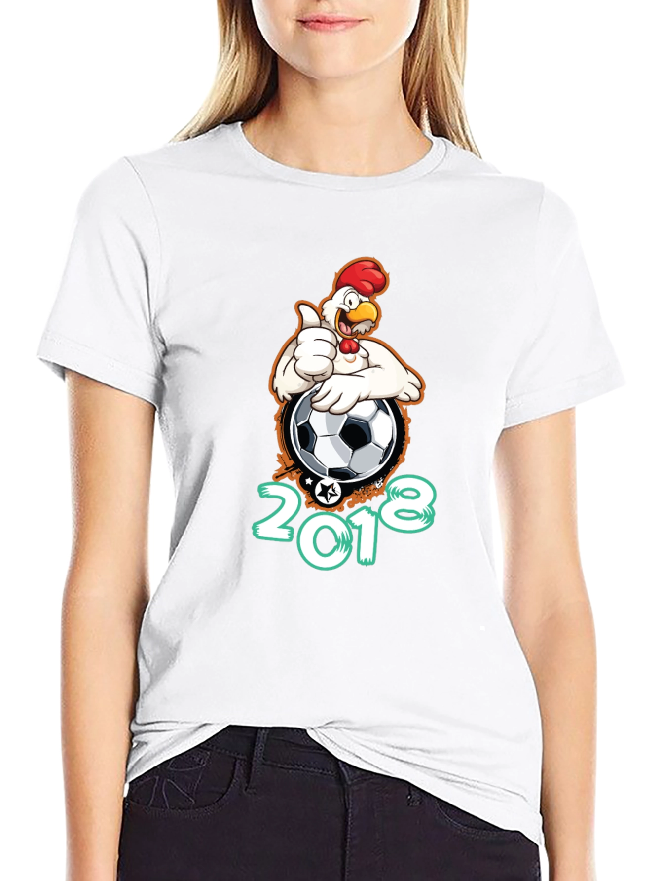 Chicken Soccer 2018 T-Shirt