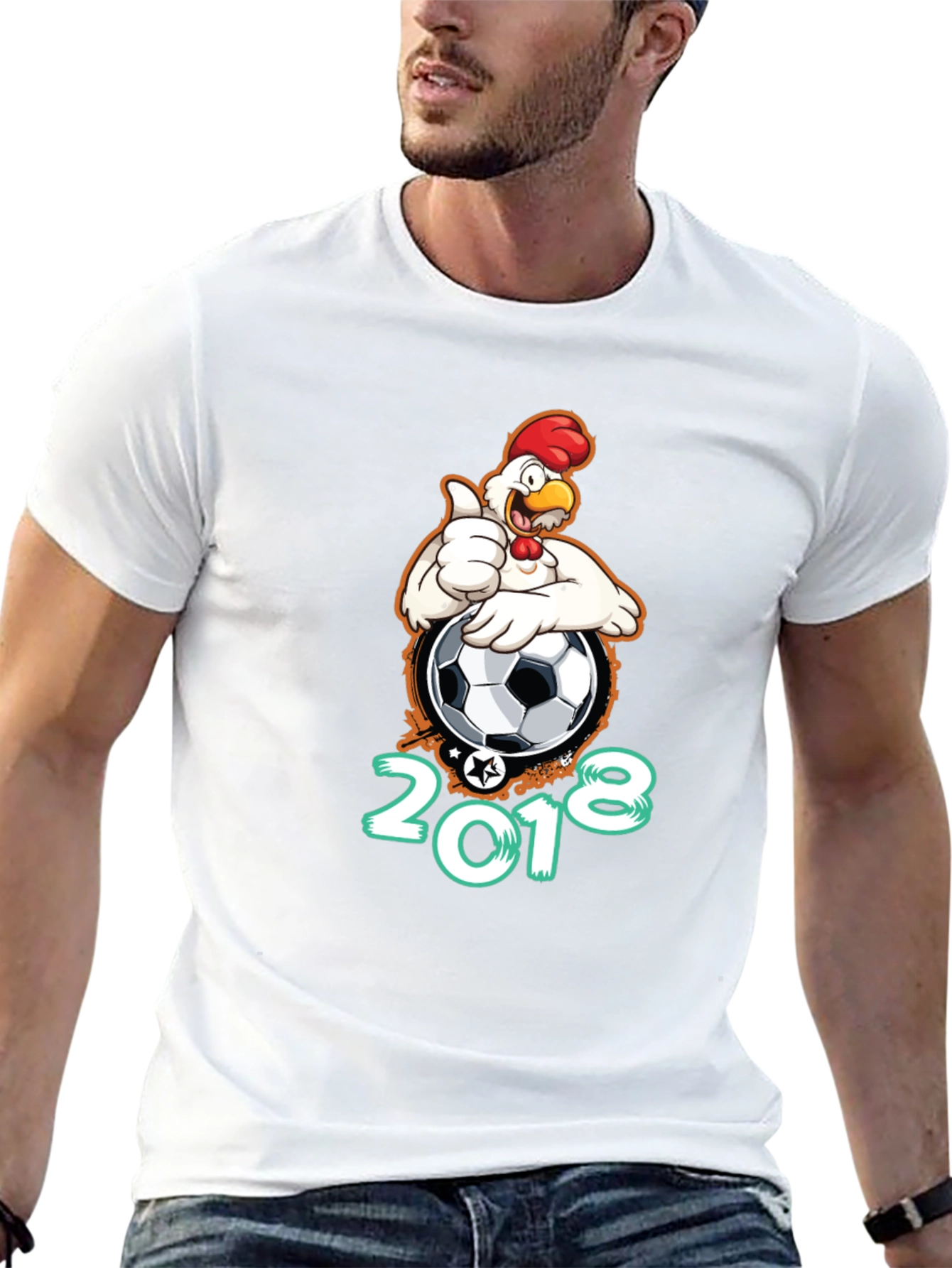 Chicken Soccer 2018 T-Shirt