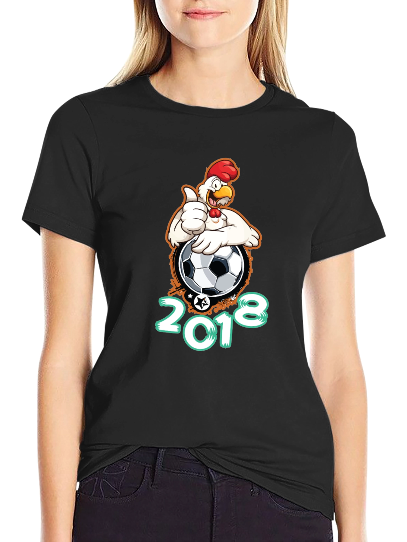 Chicken Soccer 2018 T-Shirt