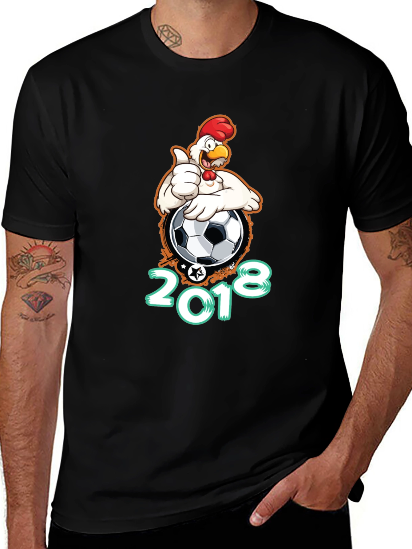 Chicken Soccer 2018 T-Shirt