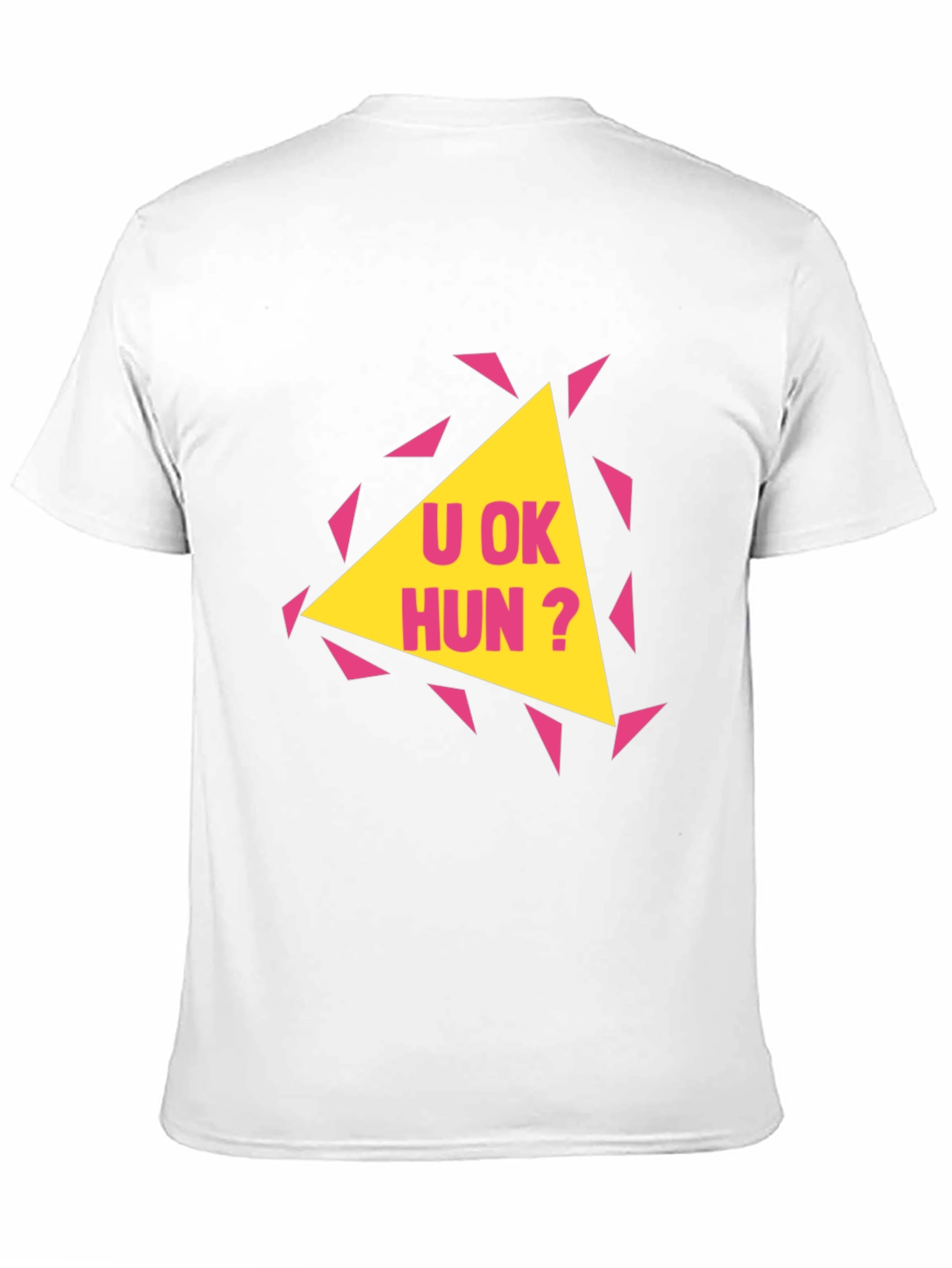 U OK Hun? Graphic Print T-Shirt