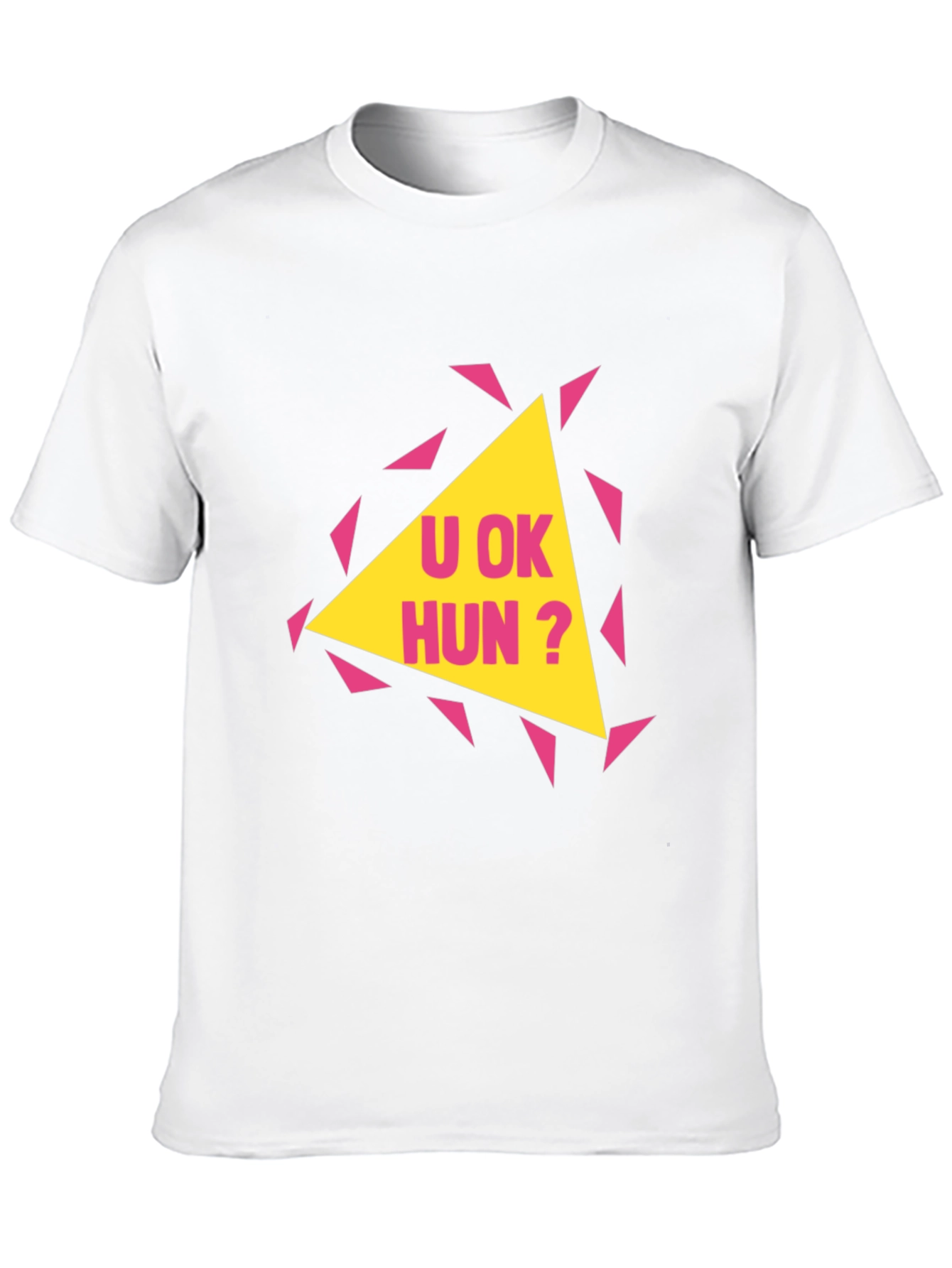 U OK Hun? Graphic Print T-Shirt