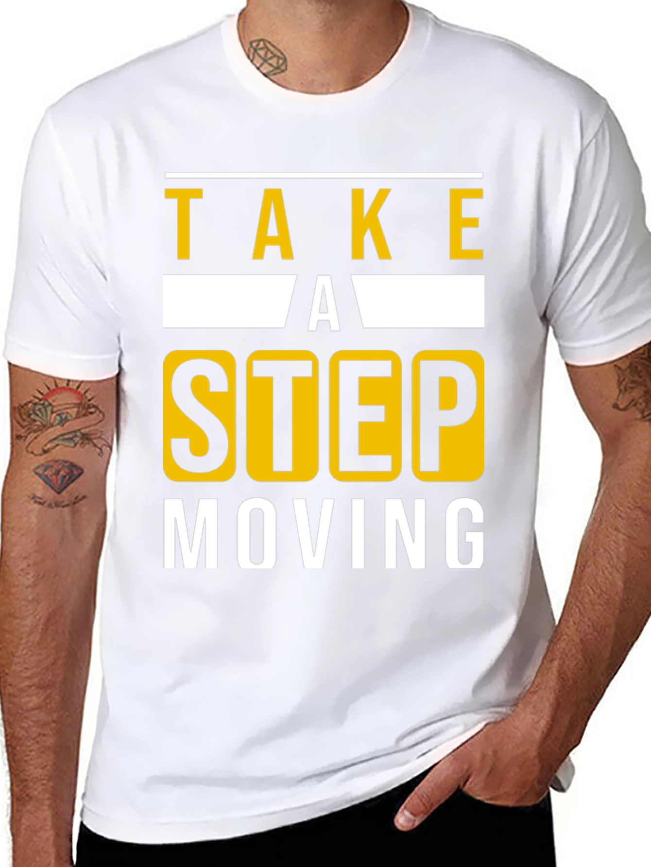 Take A Step Still Moving Graphic T-Shirt