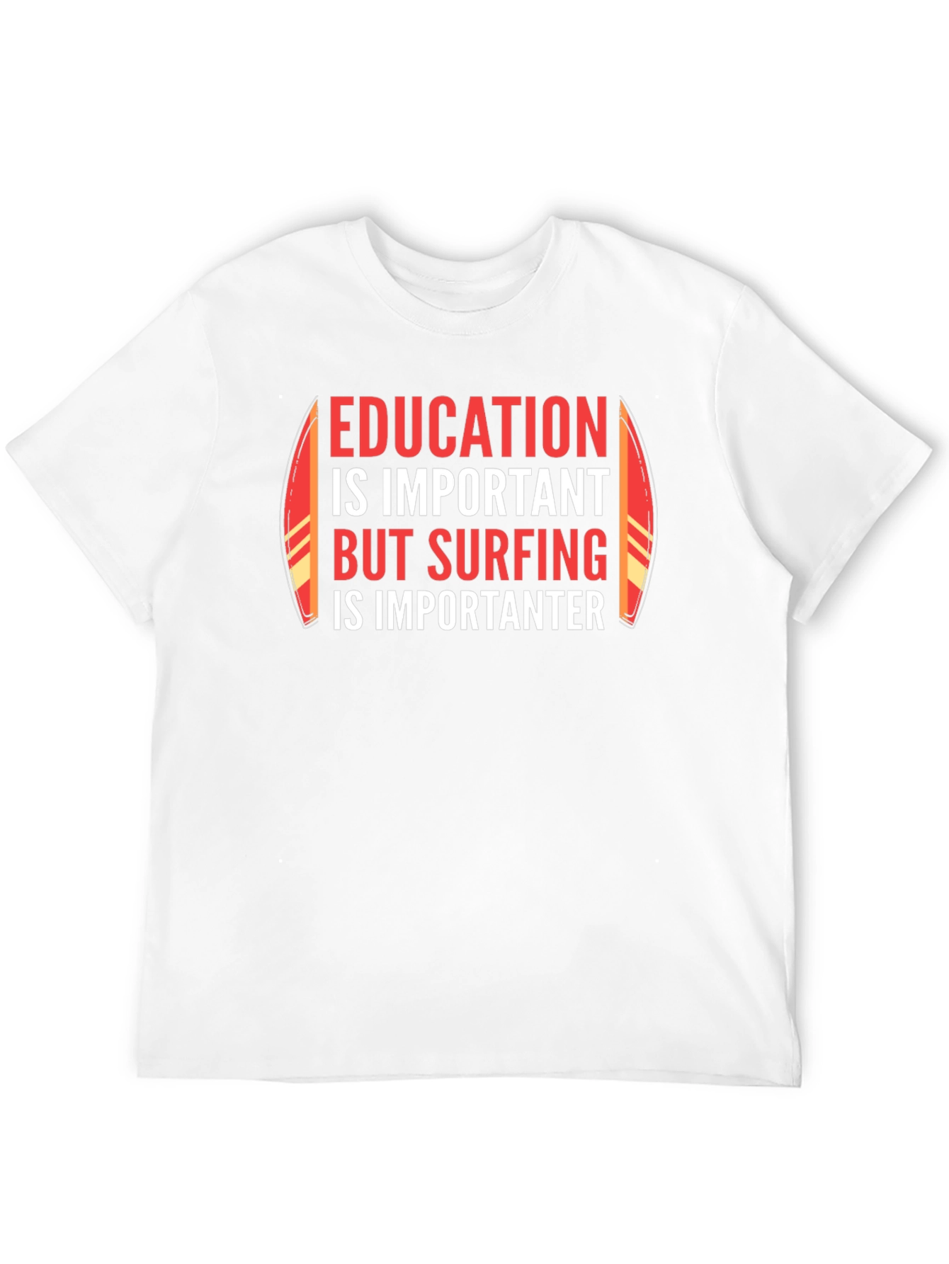 Surfing is Importanter Graphic Tee