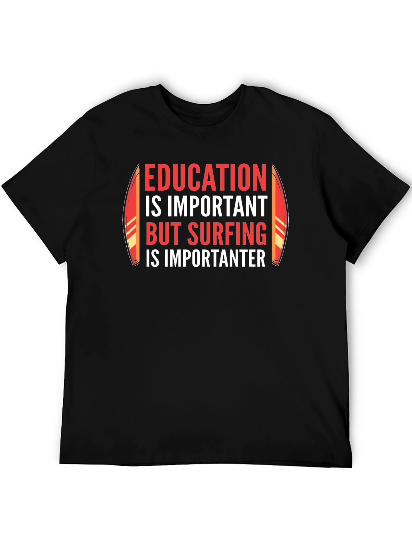 Surfing is Importanter Graphic Tee