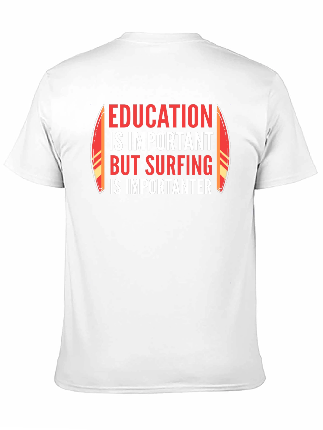 Surfing is Importanter Graphic Tee