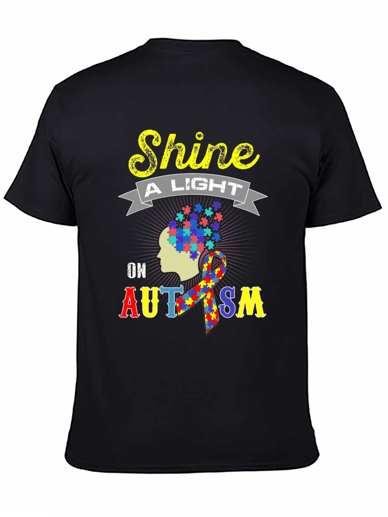 Autism Awareness T-Shirt - Shine a Light
