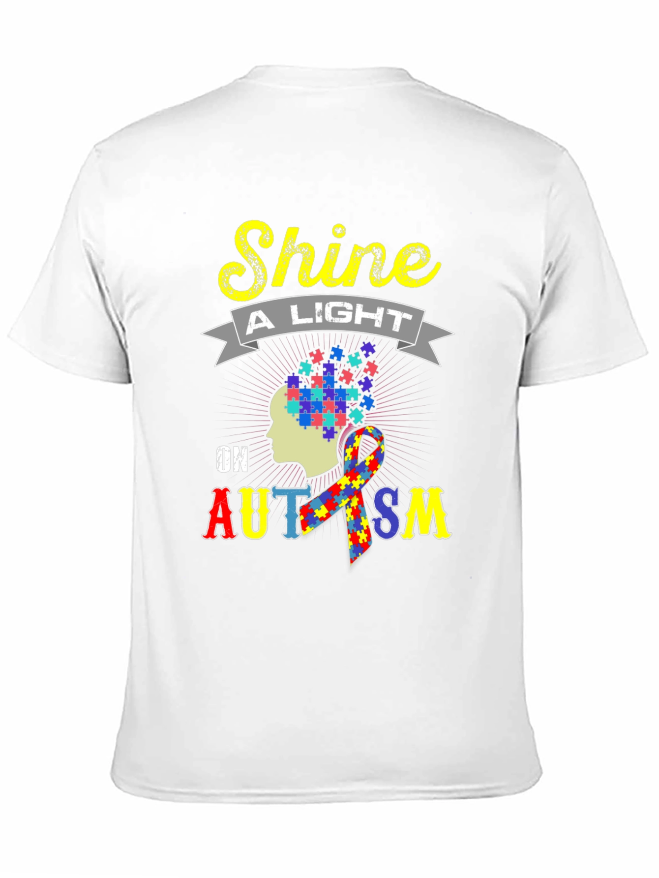 Autism Awareness T-Shirt - Shine a Light