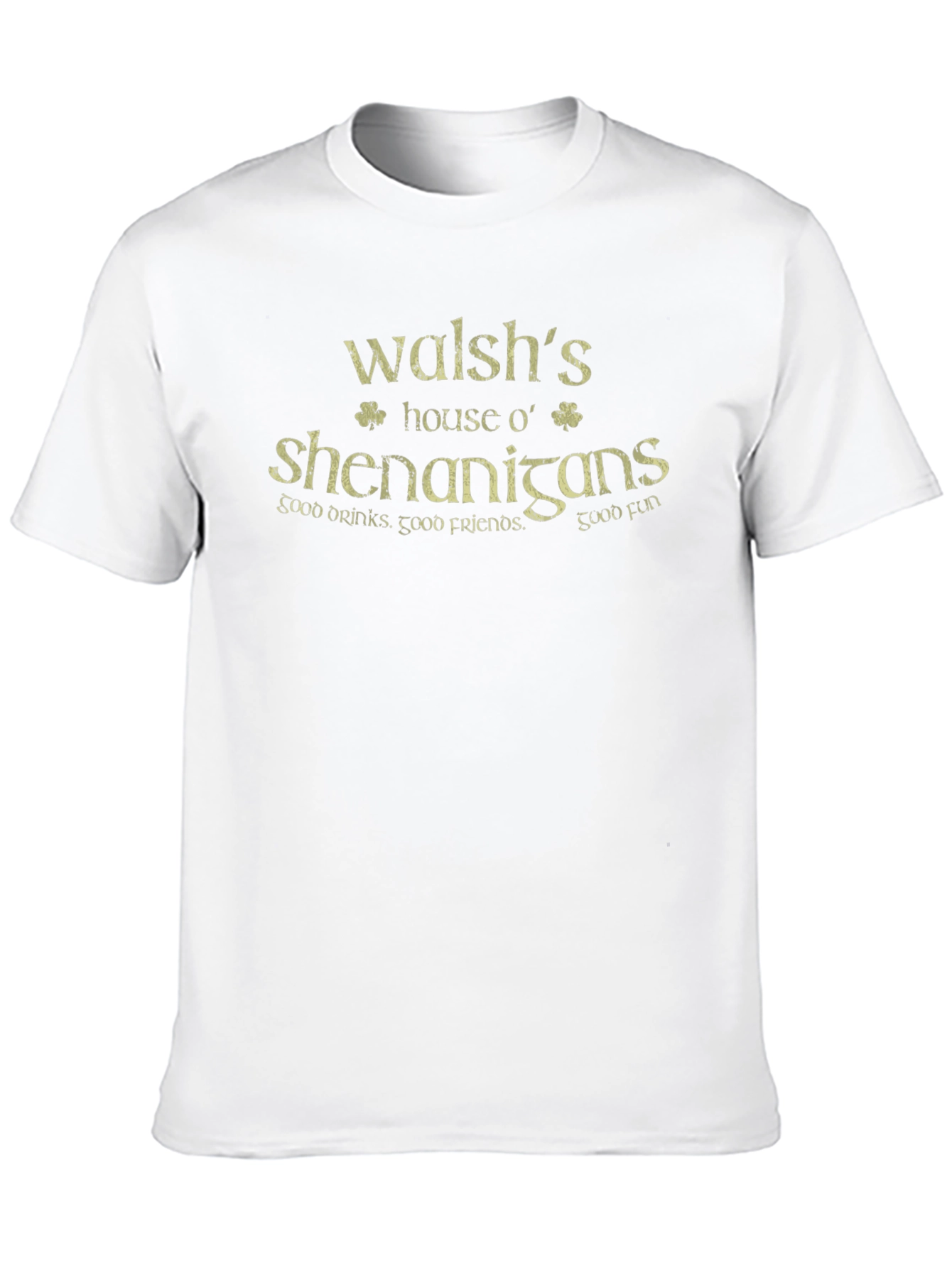 Walshs House O Shenanigans T-Shirt Irish Party Tee