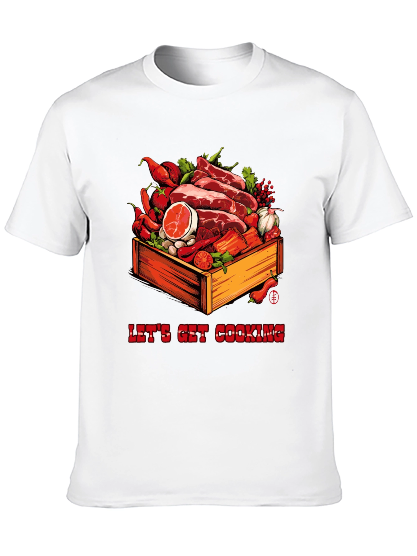 Lets Get Cooking Graphic T-Shirt