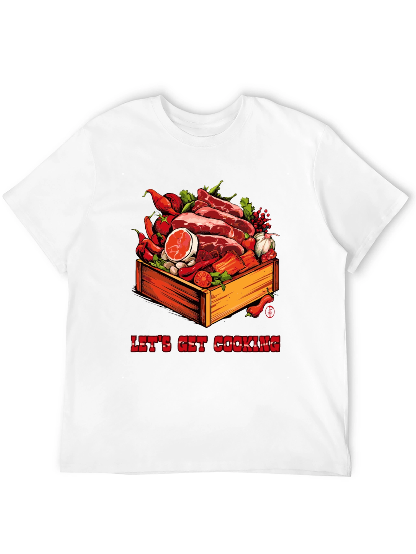 Lets Get Cooking Graphic T-Shirt
