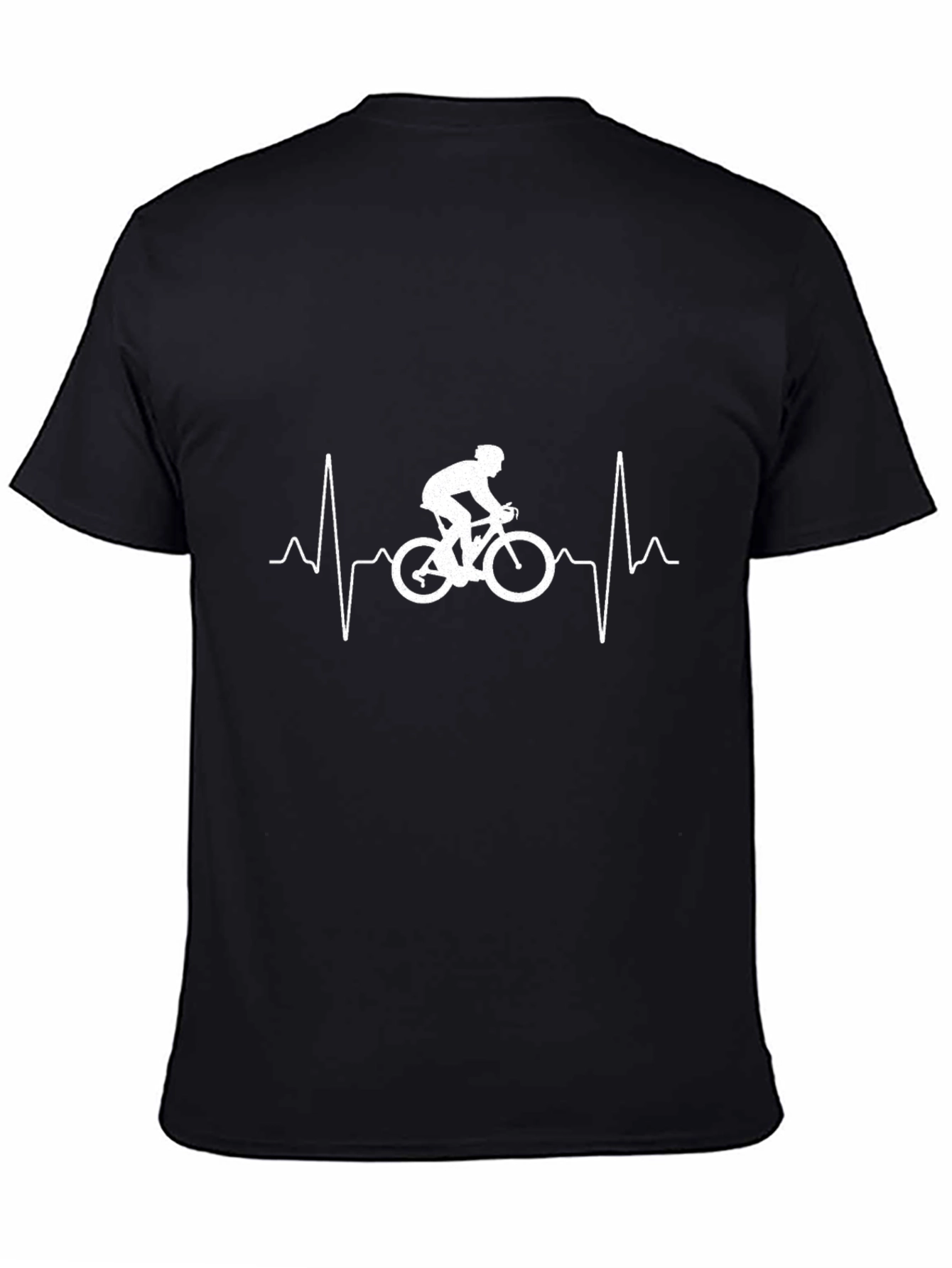 Cyclist Heartbeat Graphic Tee