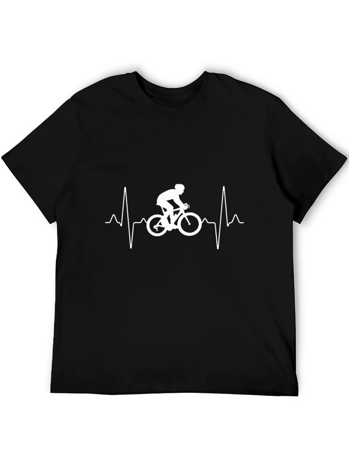 Cyclist Heartbeat Graphic Tee