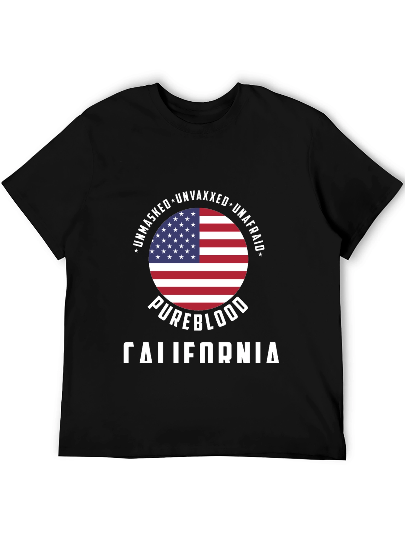 Unmasked Unvaxxed Unafraid T-Shirt