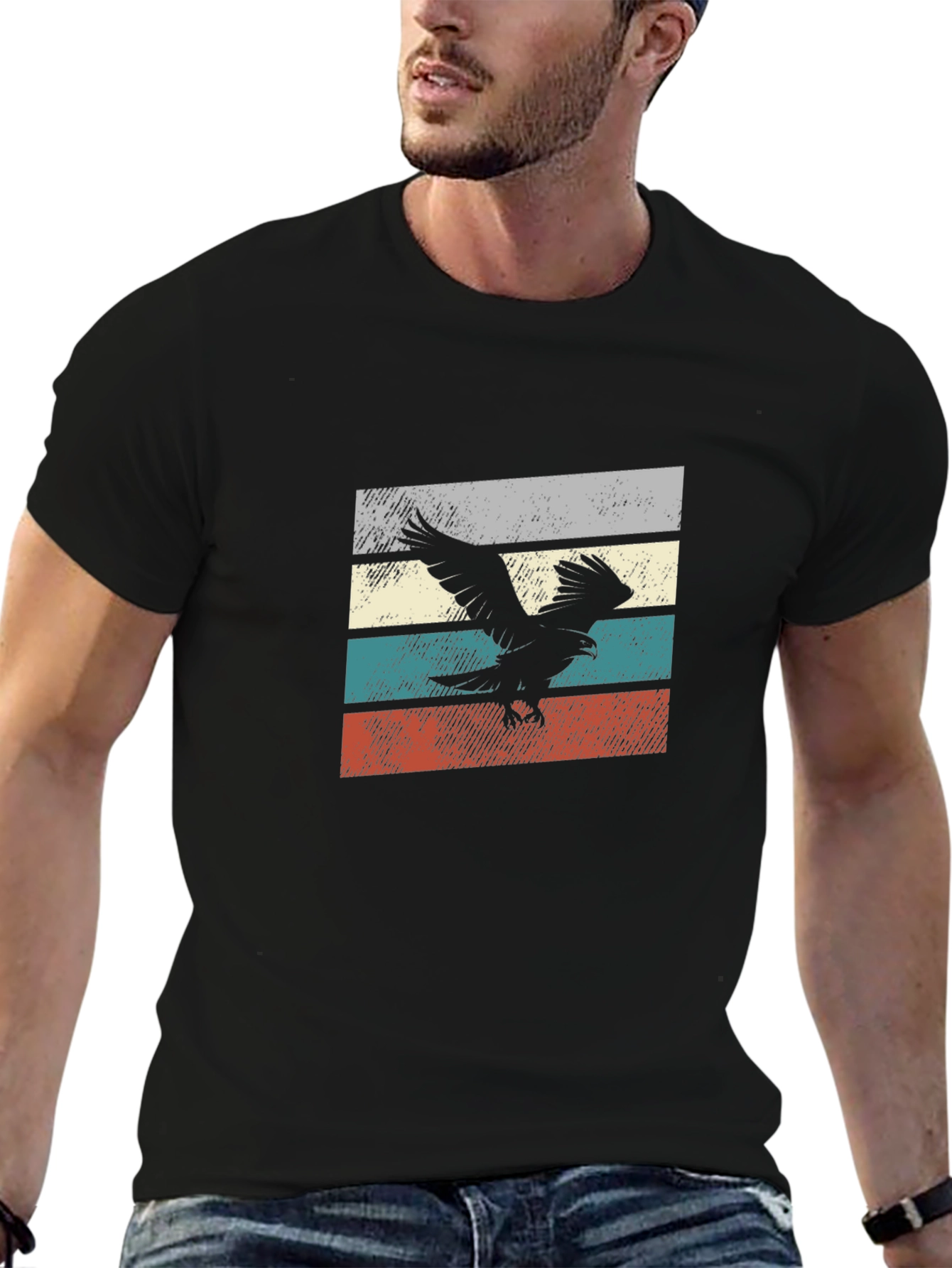 Retro Eagle Graphic Tee