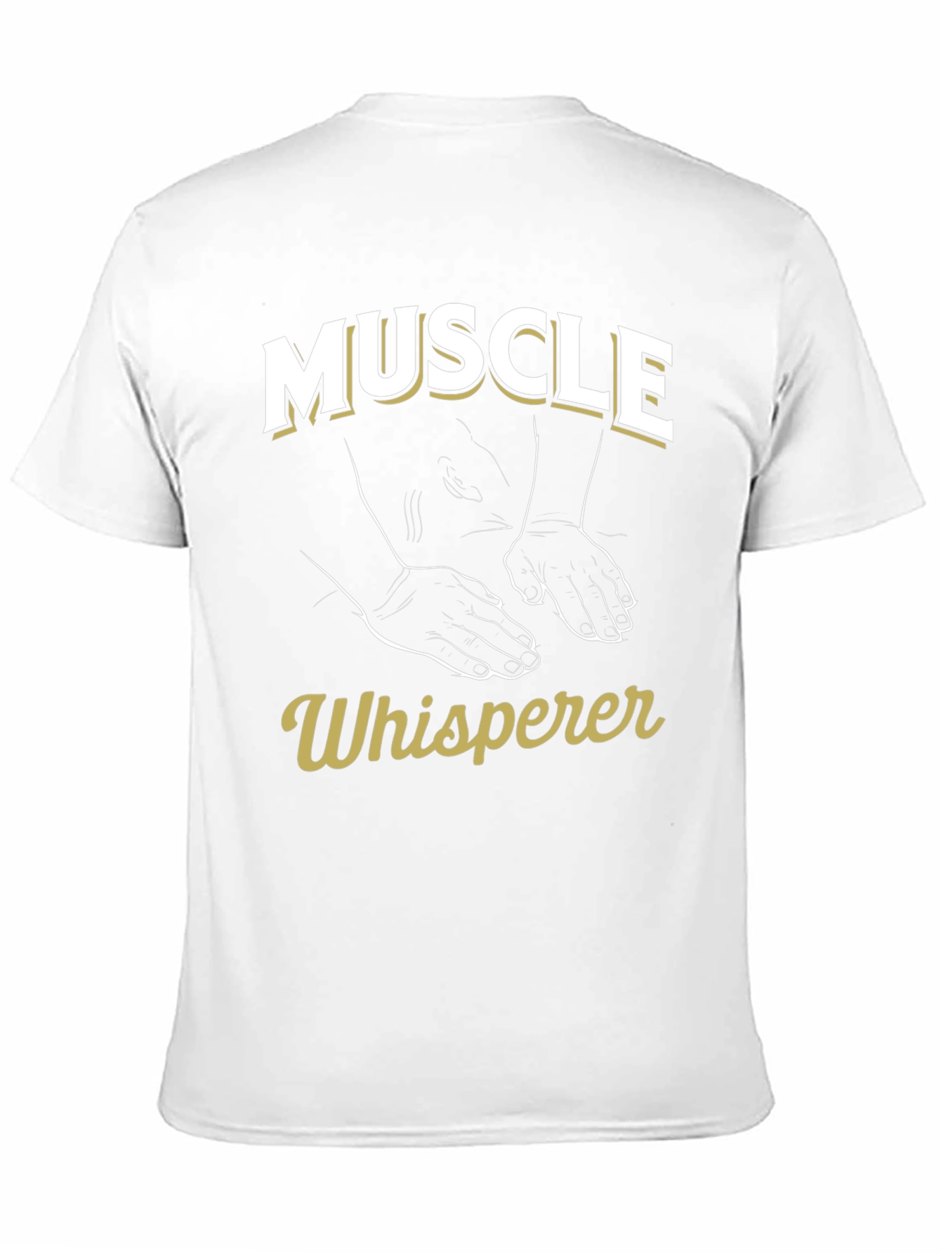 Muscle Whisperer Graphic T-Shirt - Black