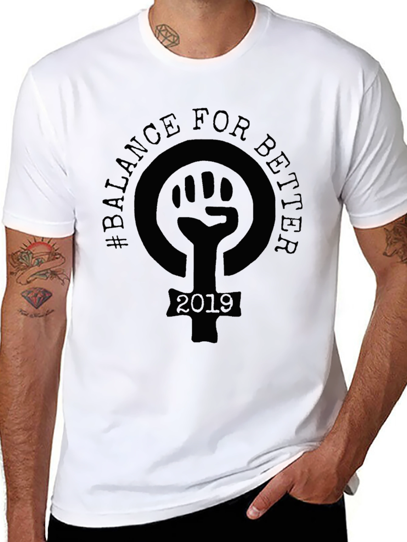 Balance for Better 2019 Black T-Shirt