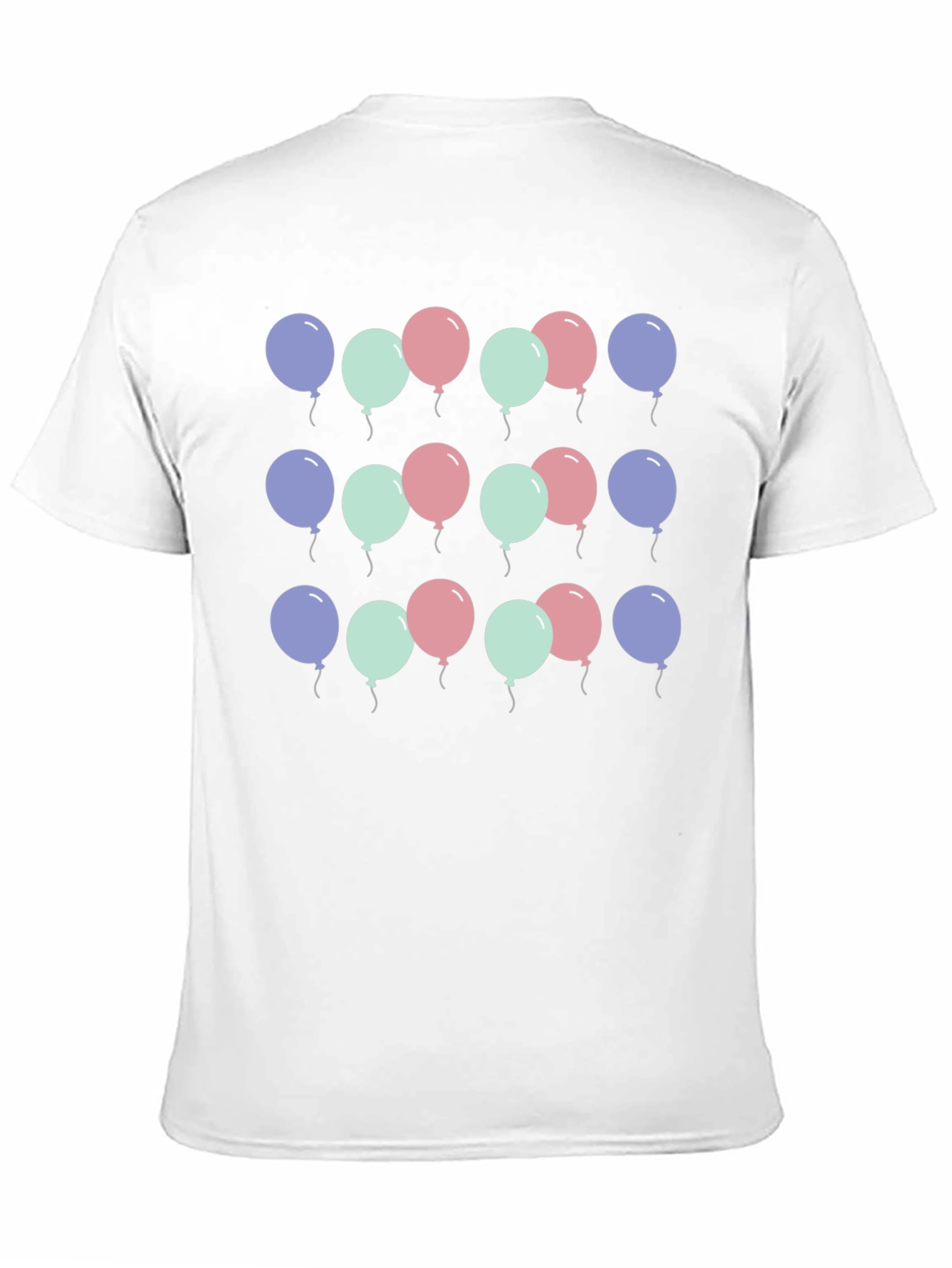 Balloon Pattern Graphic T-Shirt