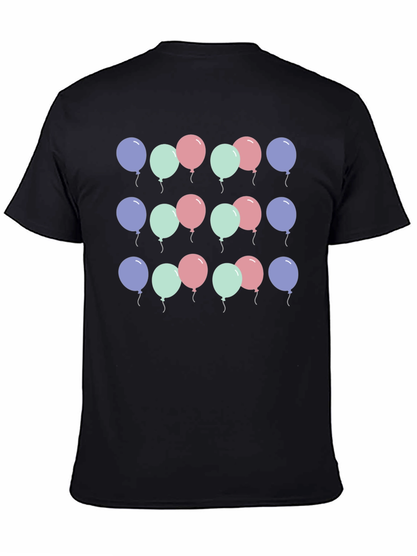 Balloon Pattern Graphic T-Shirt