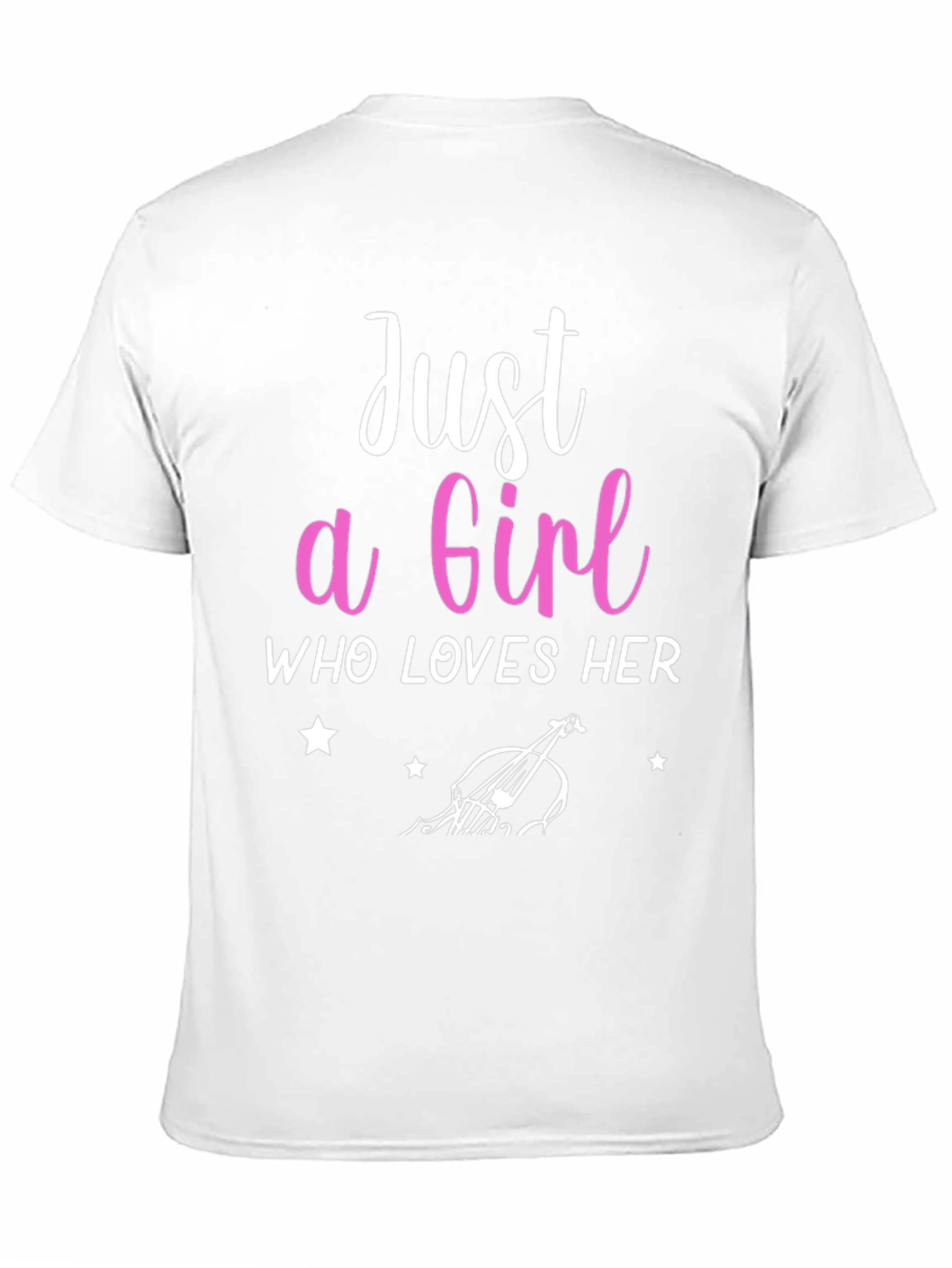 Just a Girl Who Loves Her Cello T-Shirt