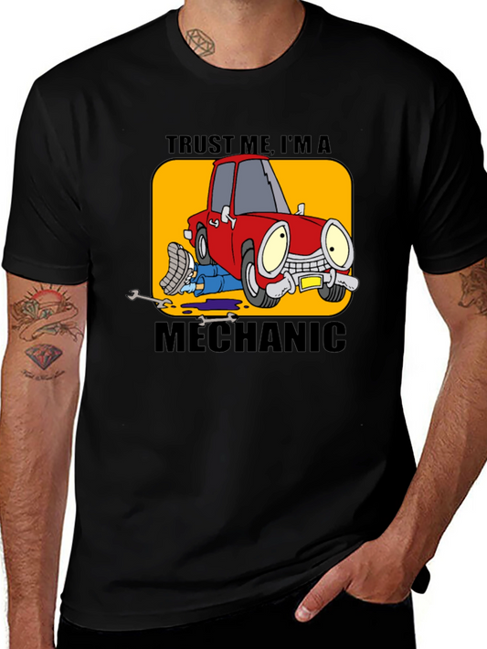 Trust Me Im A Mechanic Funny Car T-Shirt