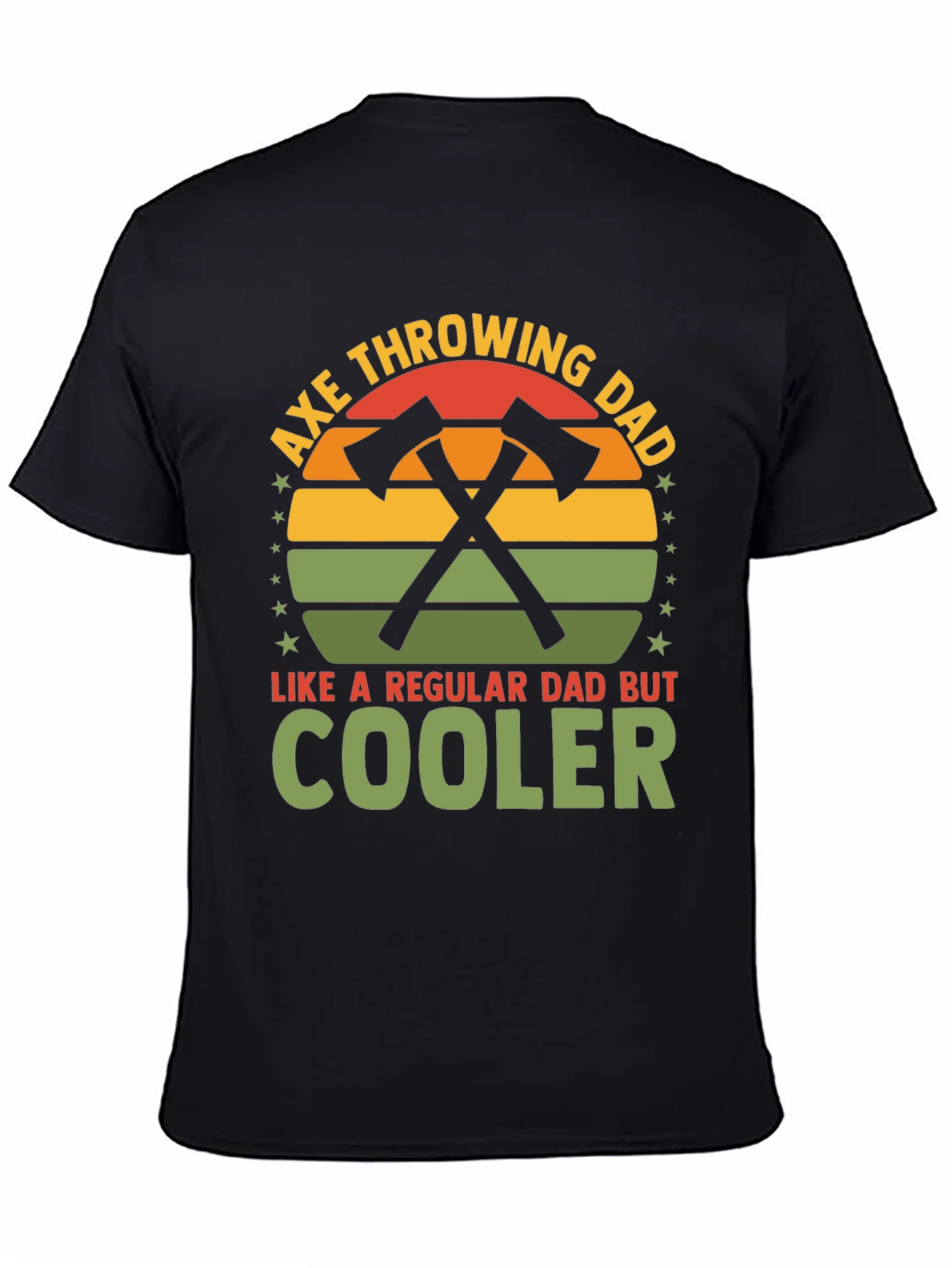 Axe Throwing Dad T-Shirt - Cool Dad Gift