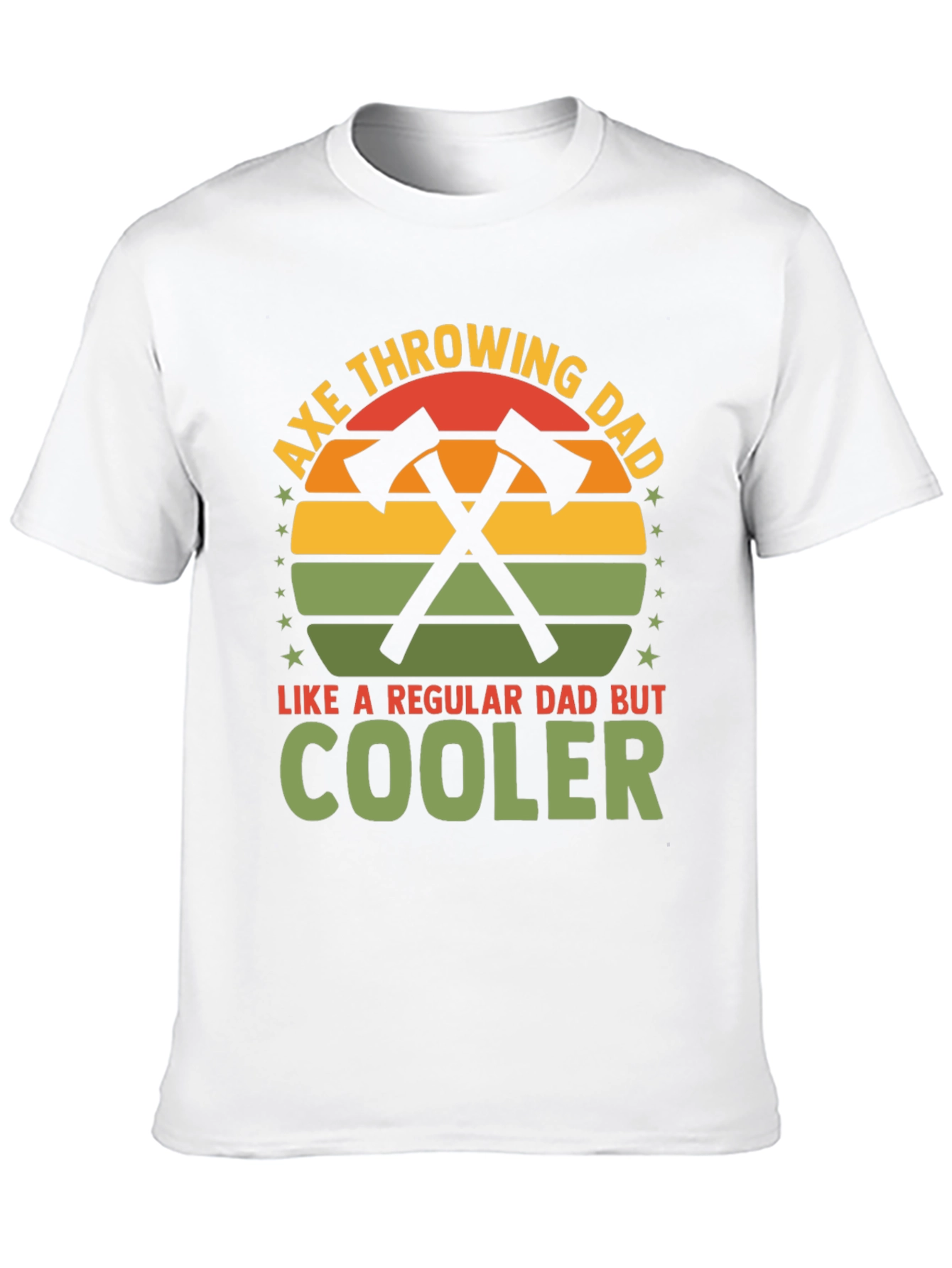 Axe Throwing Dad T-Shirt - Cool Dad Gift