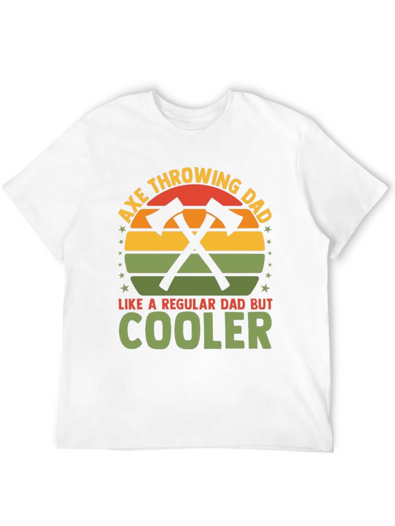 Axe Throwing Dad T-Shirt - Cool Dad Gift