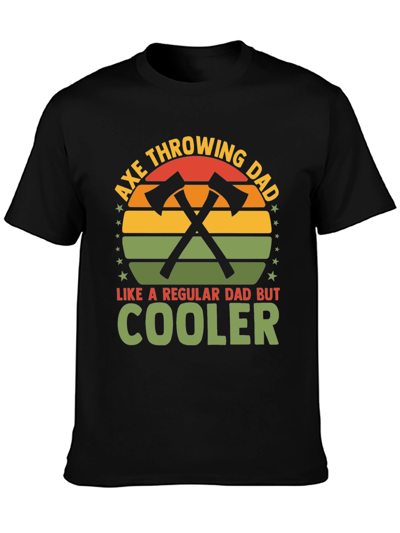 Axe Throwing Dad T-Shirt - Cool Dad Gift
