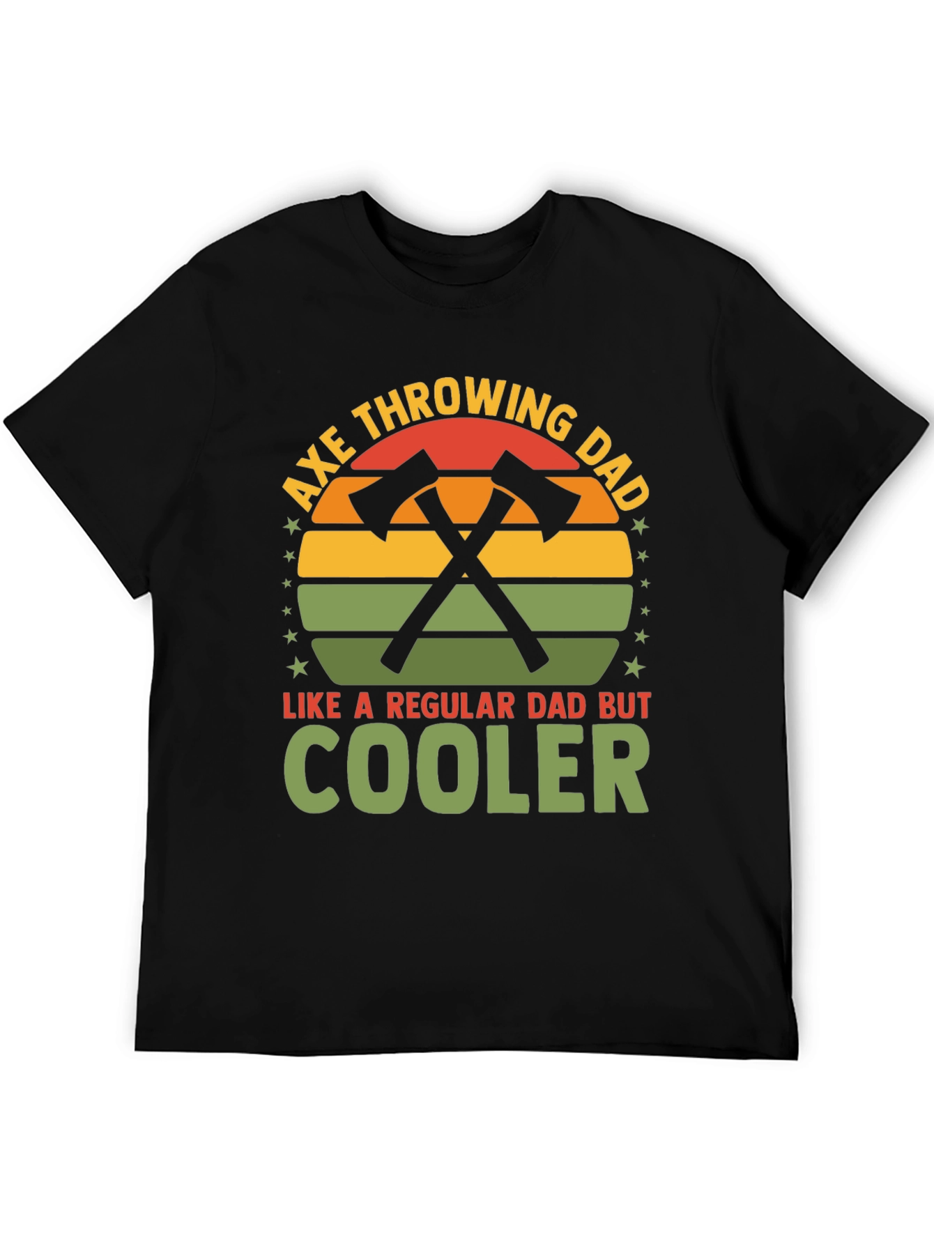 Axe Throwing Dad T-Shirt - Cool Dad Gift