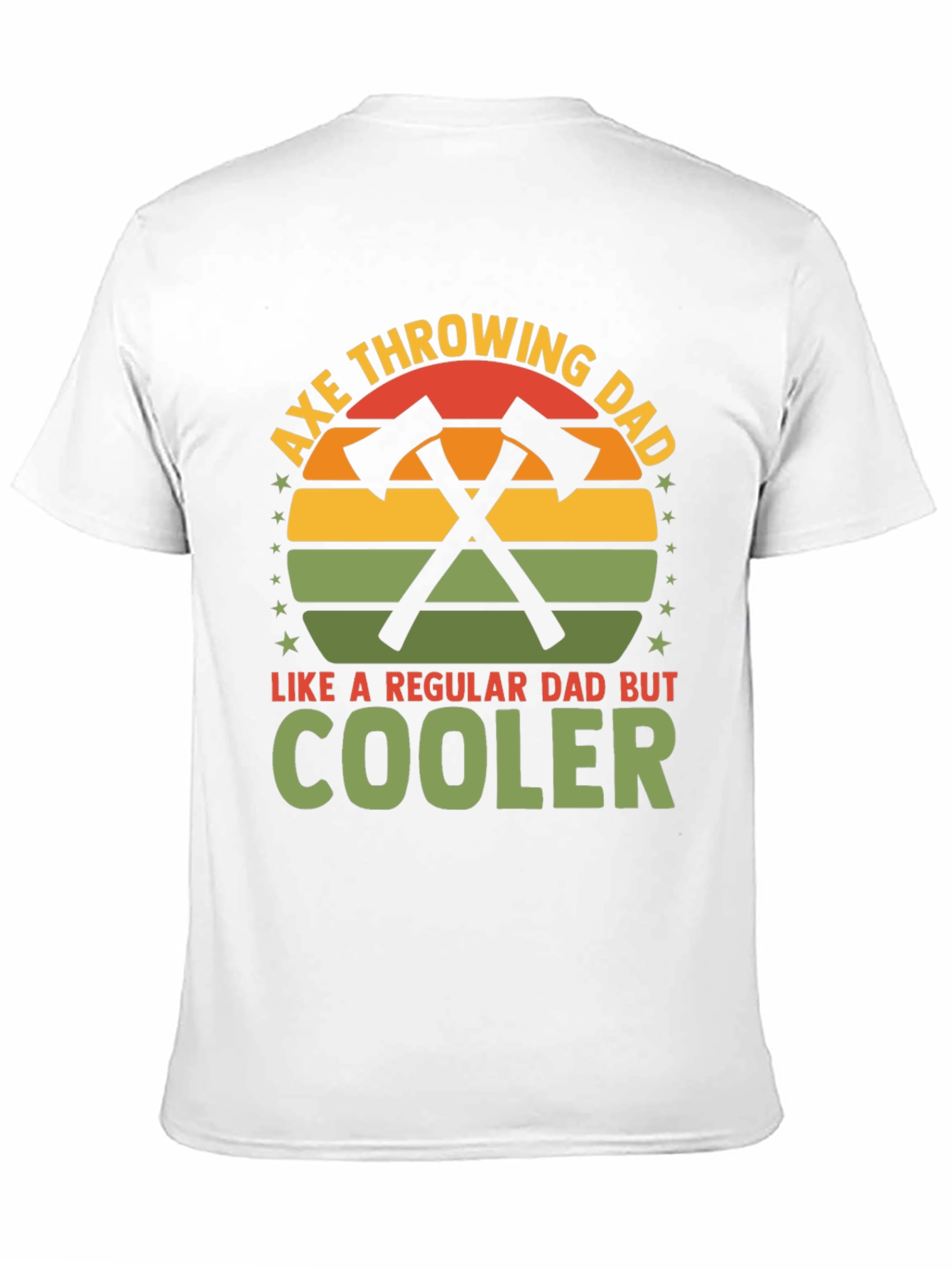 Axe Throwing Dad T-Shirt - Cool Dad Gift