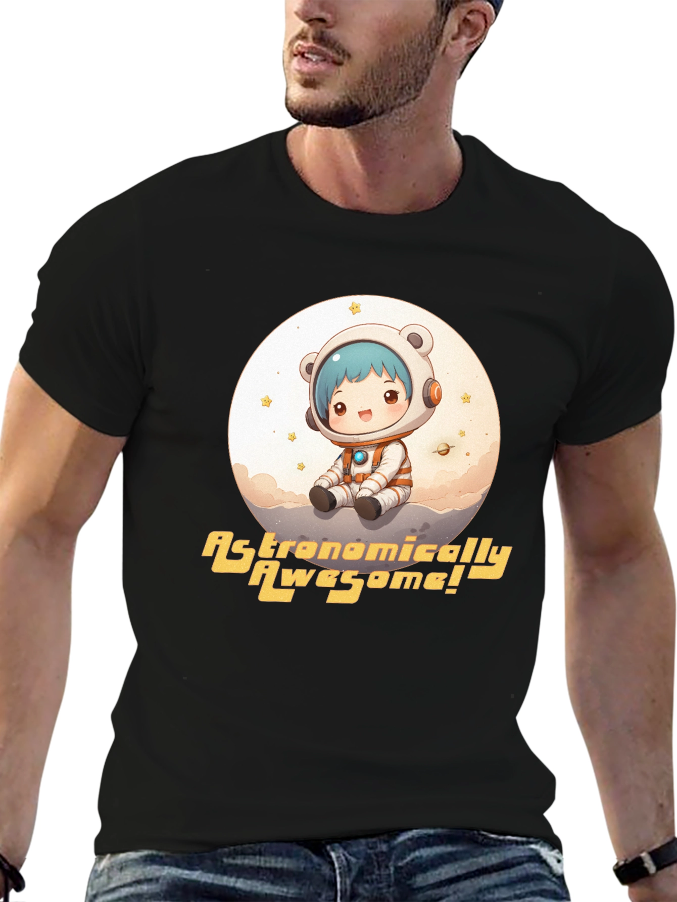 Astronaut Bear T-Shirt - Cosplay Style