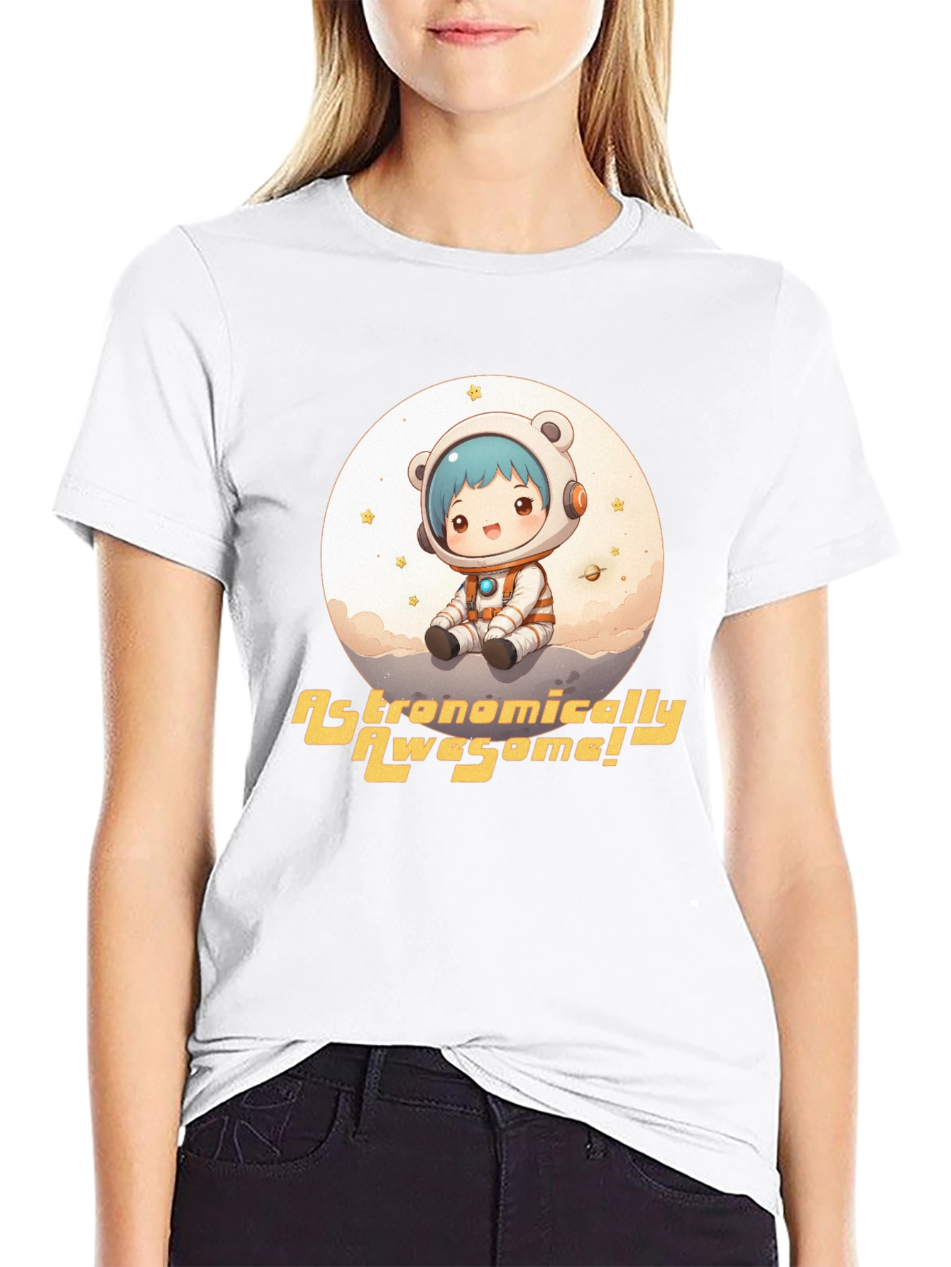 Astronaut Bear T-Shirt - Cosplay Style