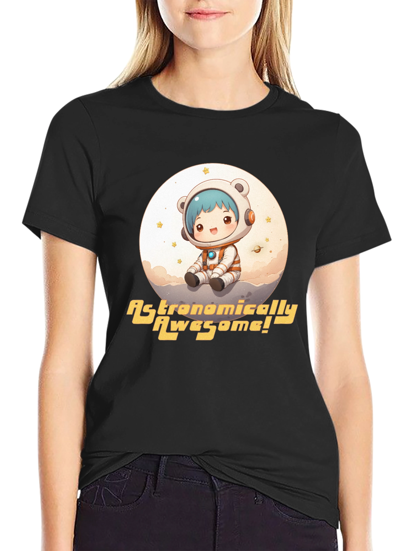 Astronaut Bear T-Shirt - Cosplay Style