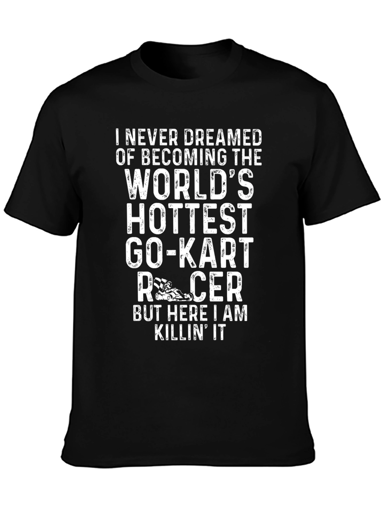 Worlds Hottest Go-Kart Racer Graphic T-Shirt