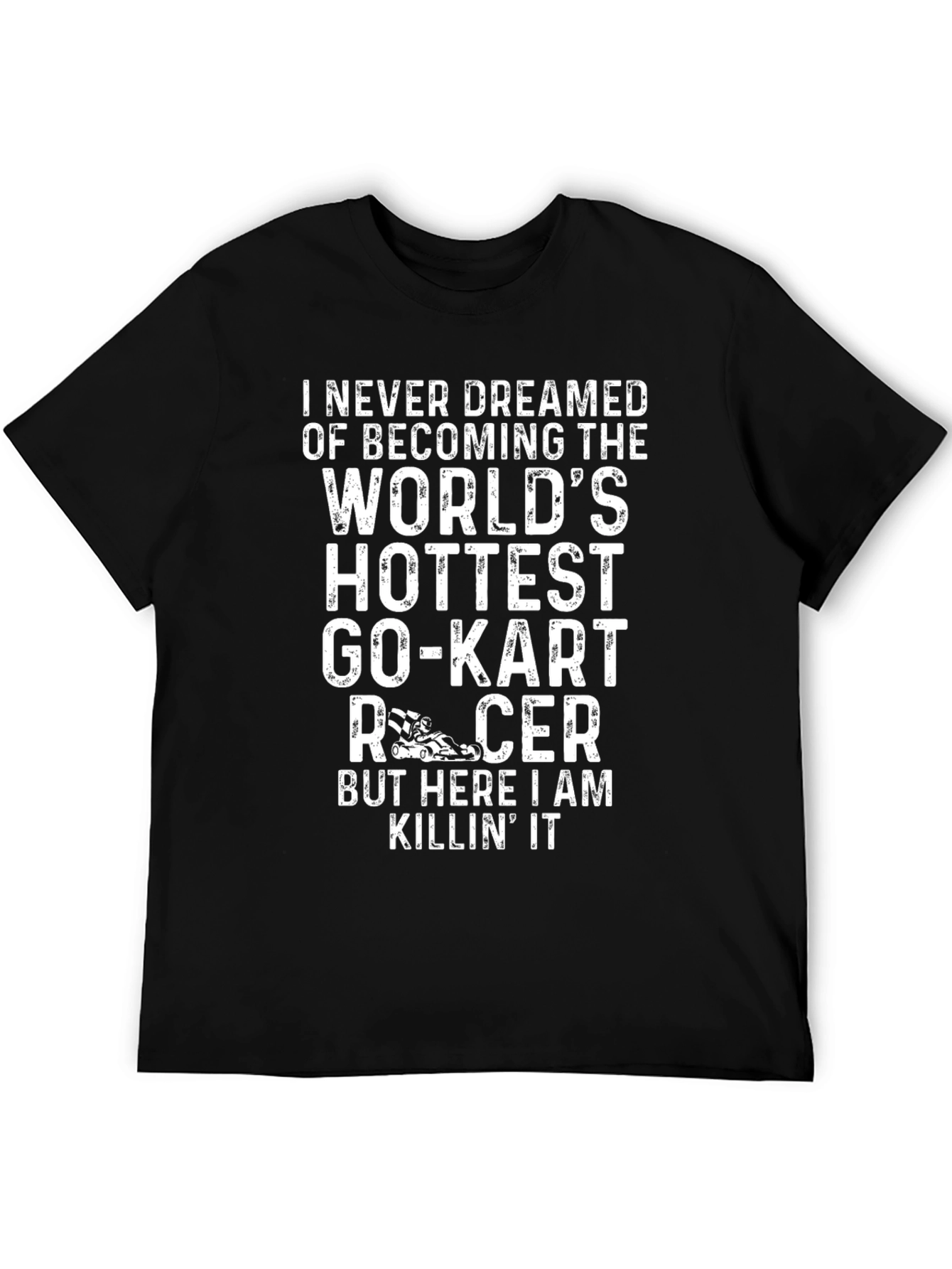 Worlds Hottest Go-Kart Racer Graphic T-Shirt