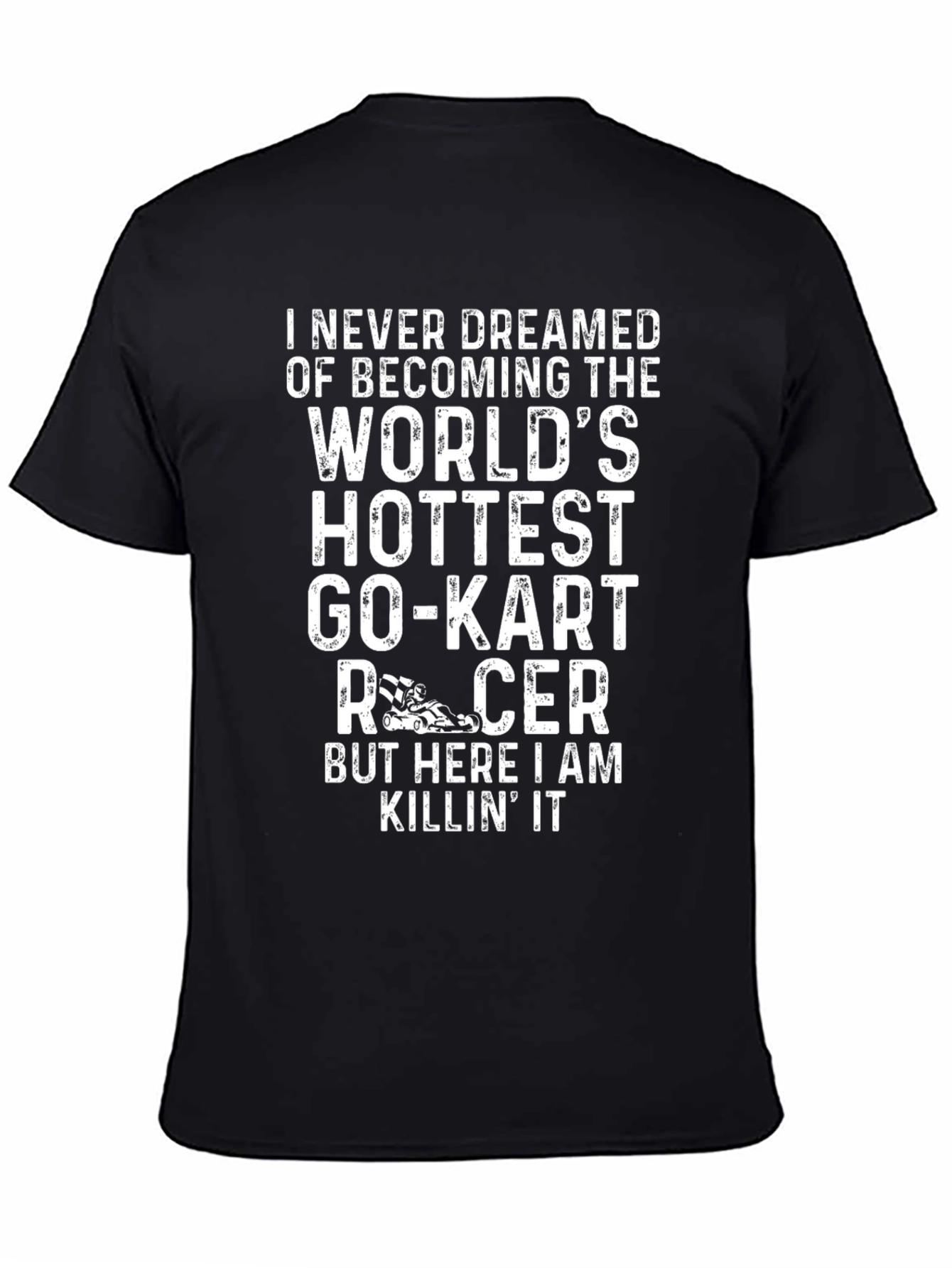 Worlds Hottest Go-Kart Racer Graphic T-Shirt