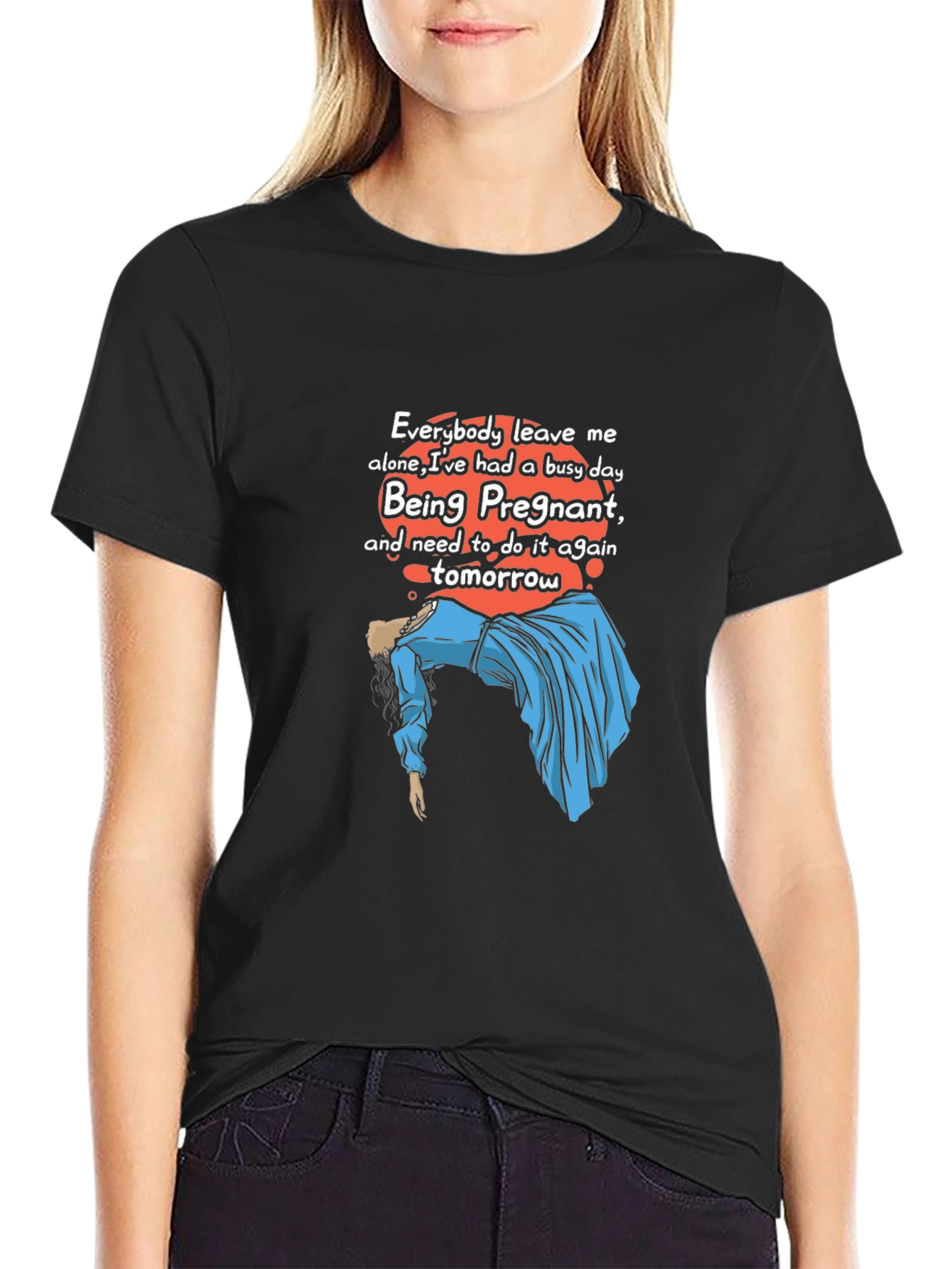 Pregnancy Humor Graphic Tee - Unisex