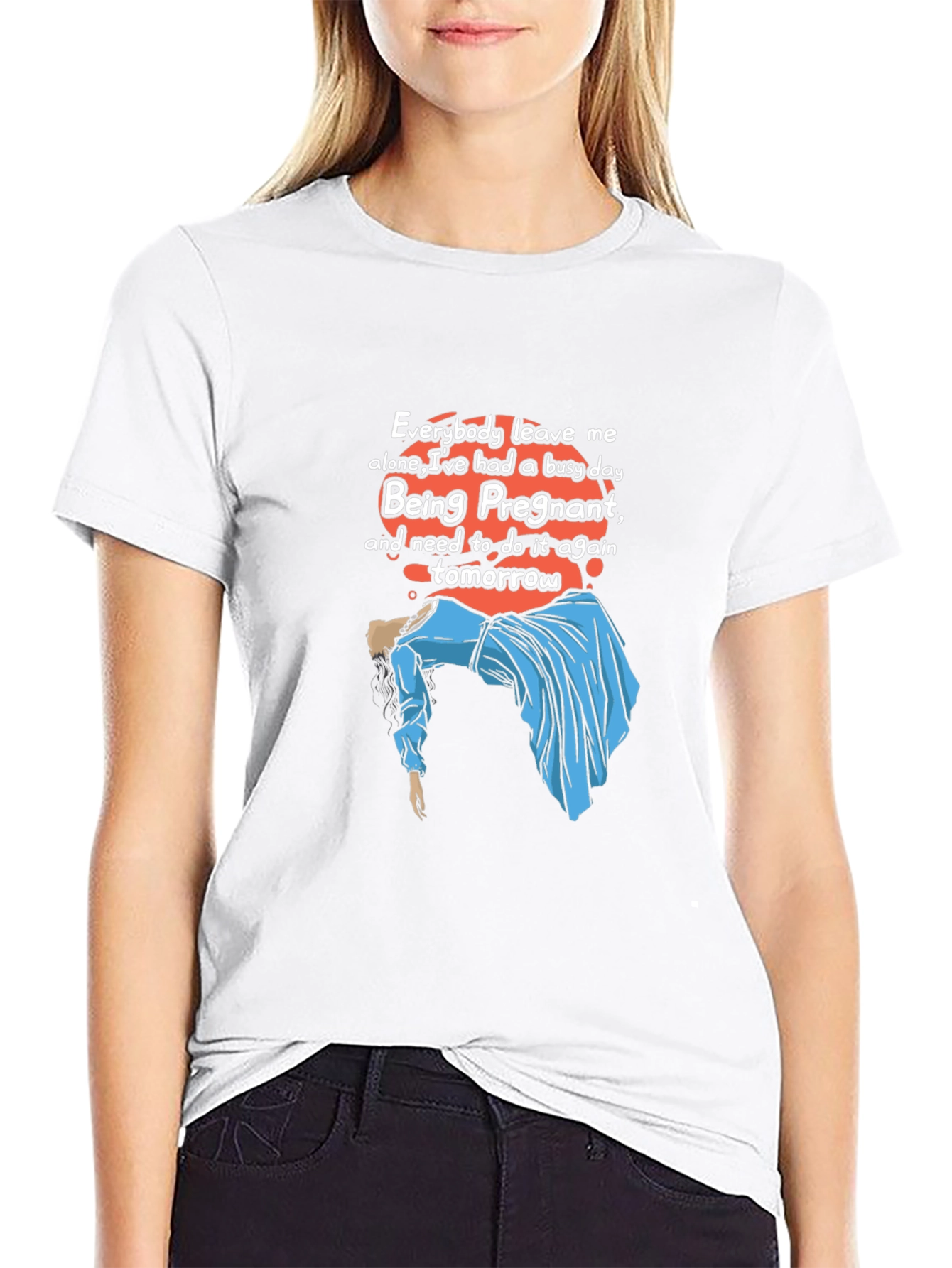 Pregnancy Humor Graphic Tee - Unisex
