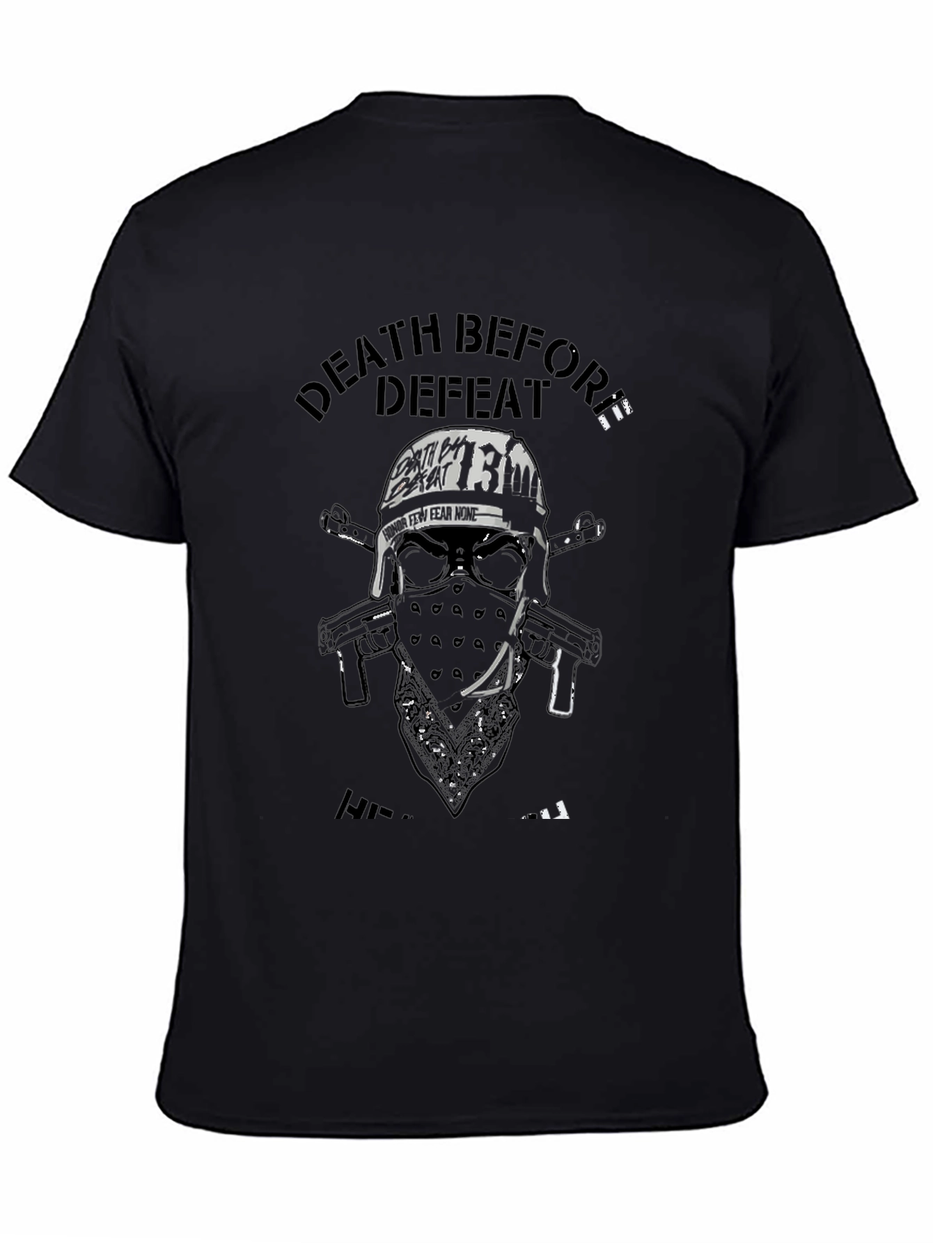 Death Before Defeat Graphic T-Shirt