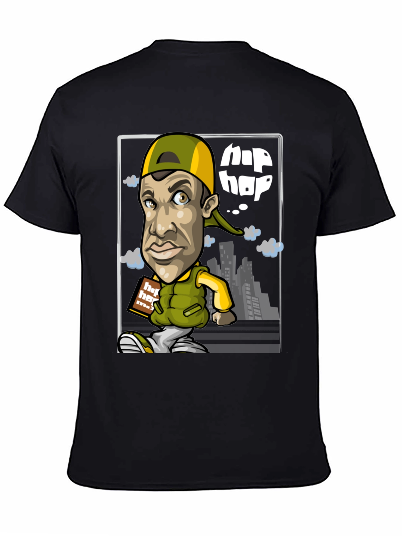 Hip Hop Style Graphic Tee - Urban Cool