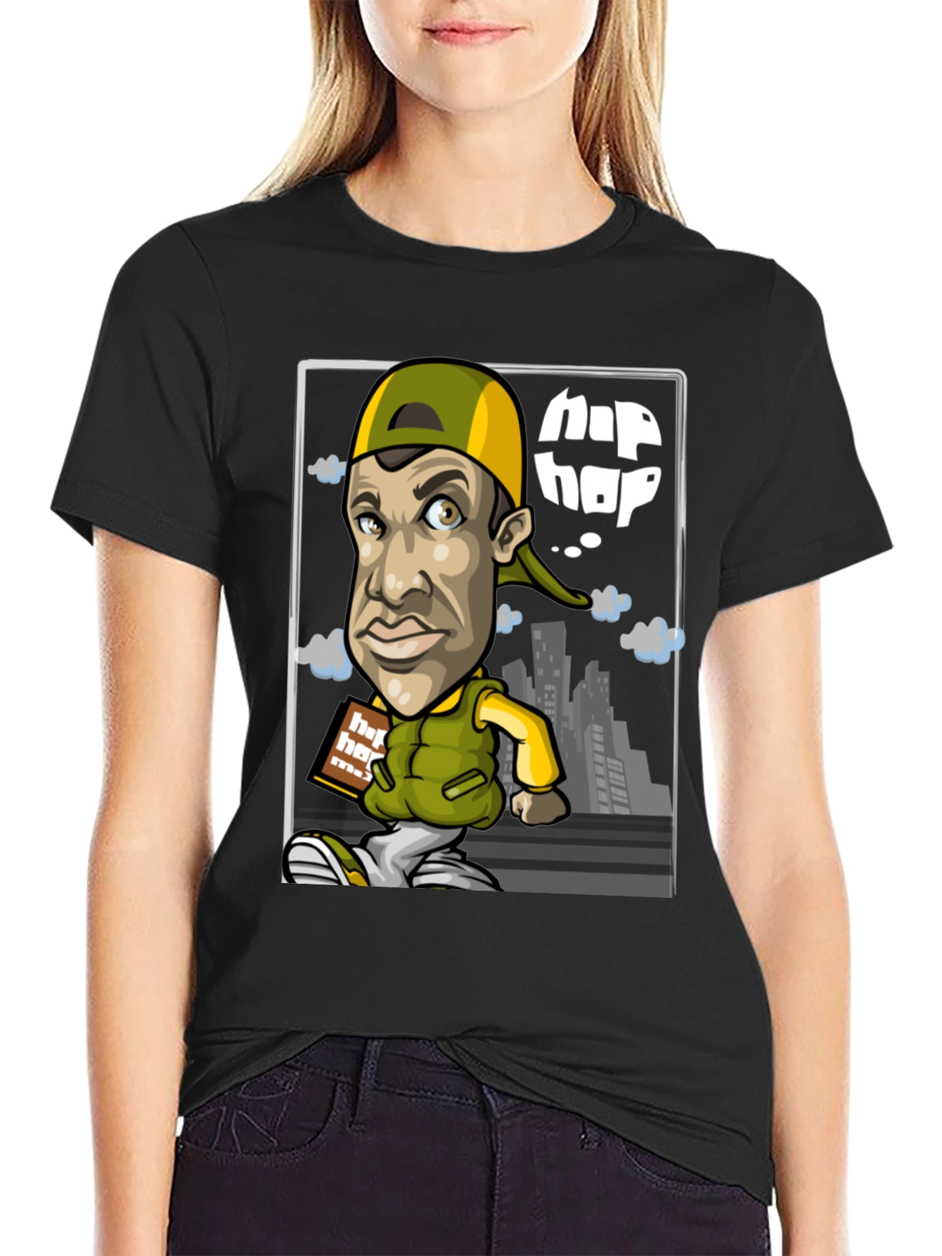 Hip Hop Style Graphic Tee - Urban Cool