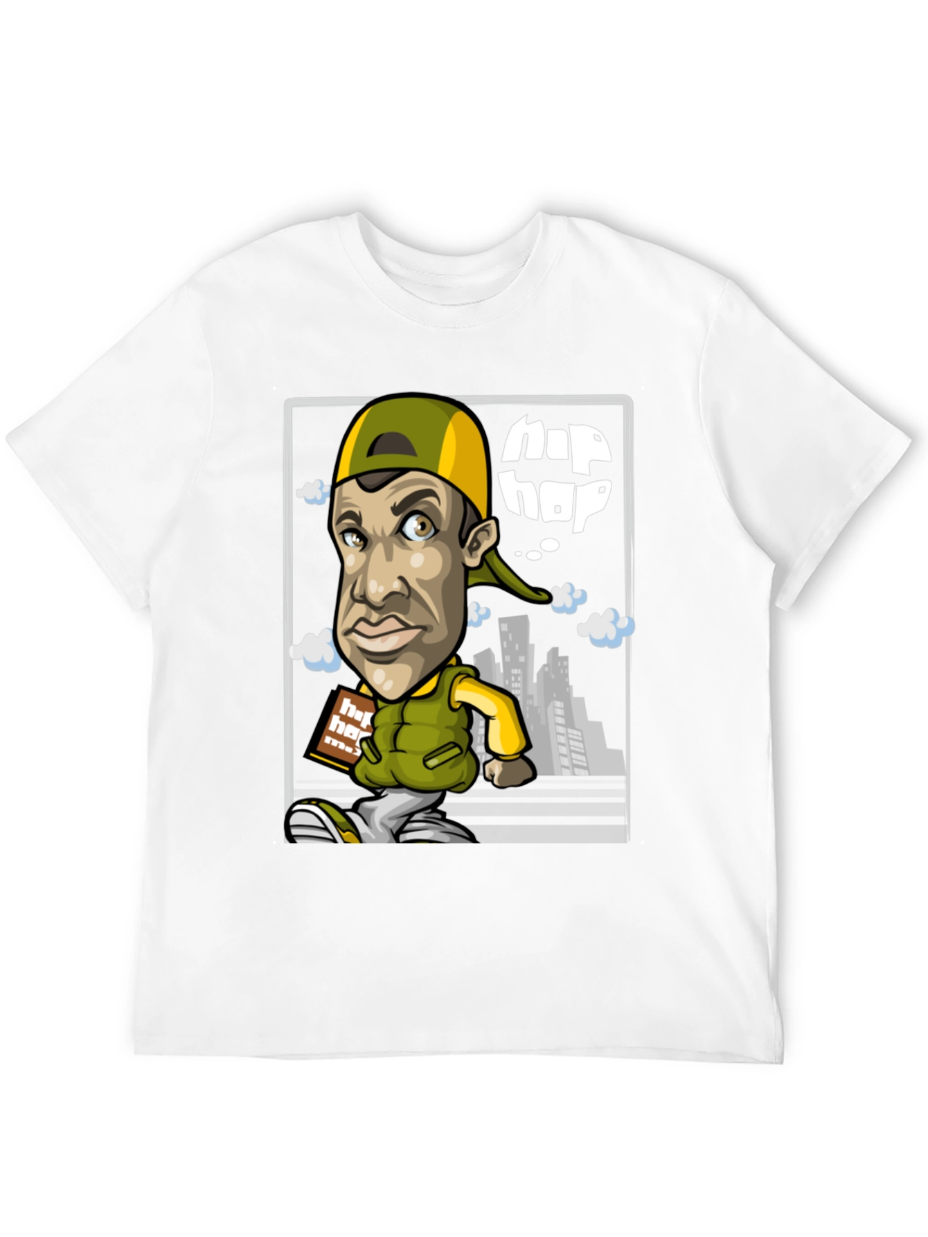 Hip Hop Style Graphic Tee - Urban Cool
