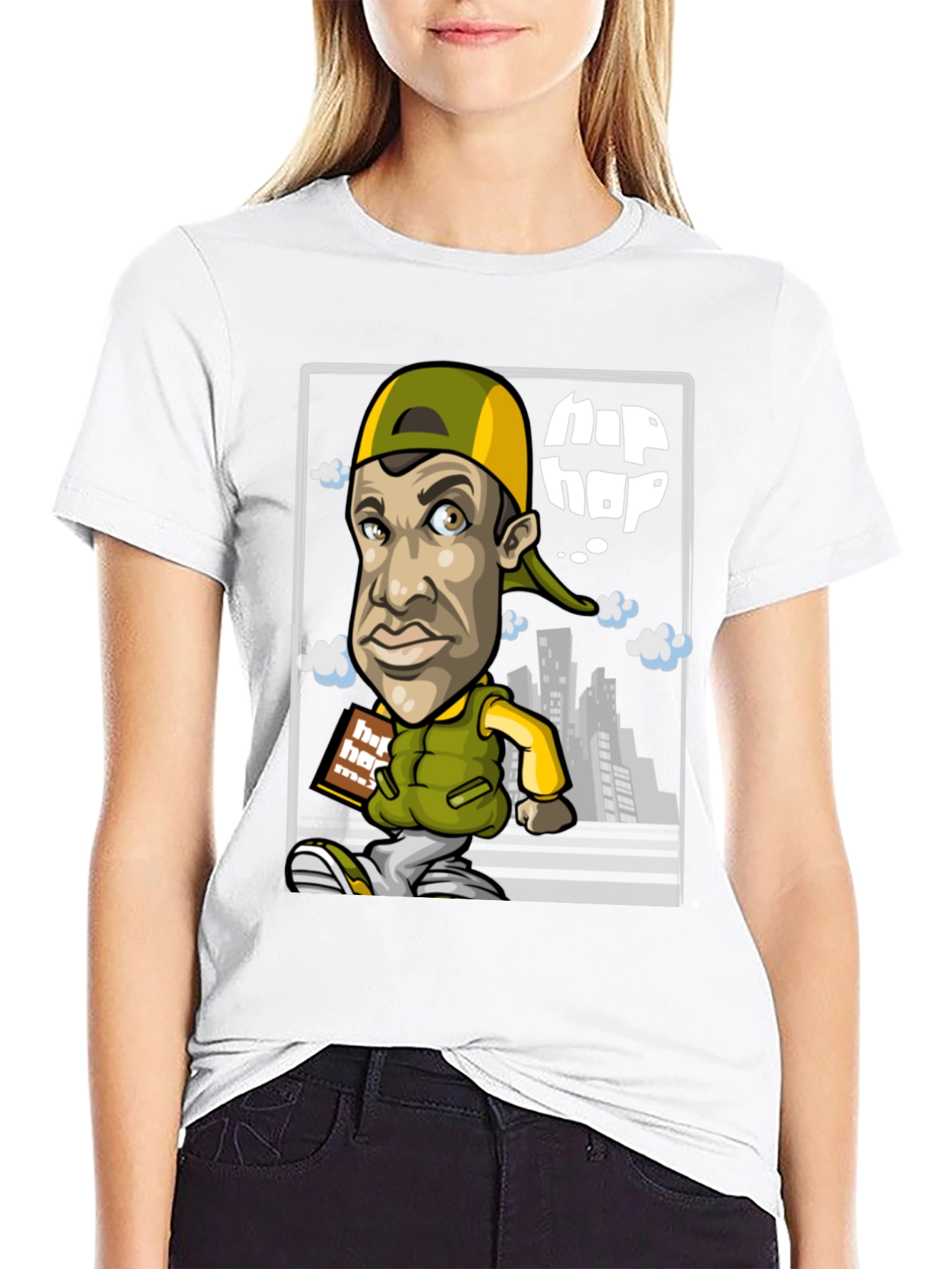 Hip Hop Style Graphic Tee - Urban Cool