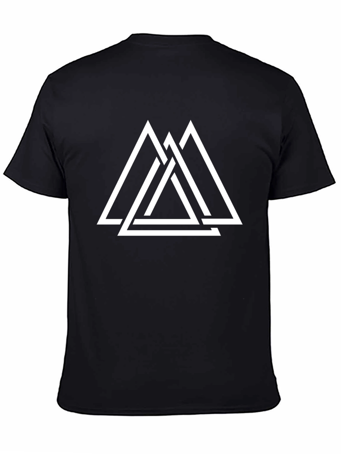 Valknut Symbol Black T-Shirt