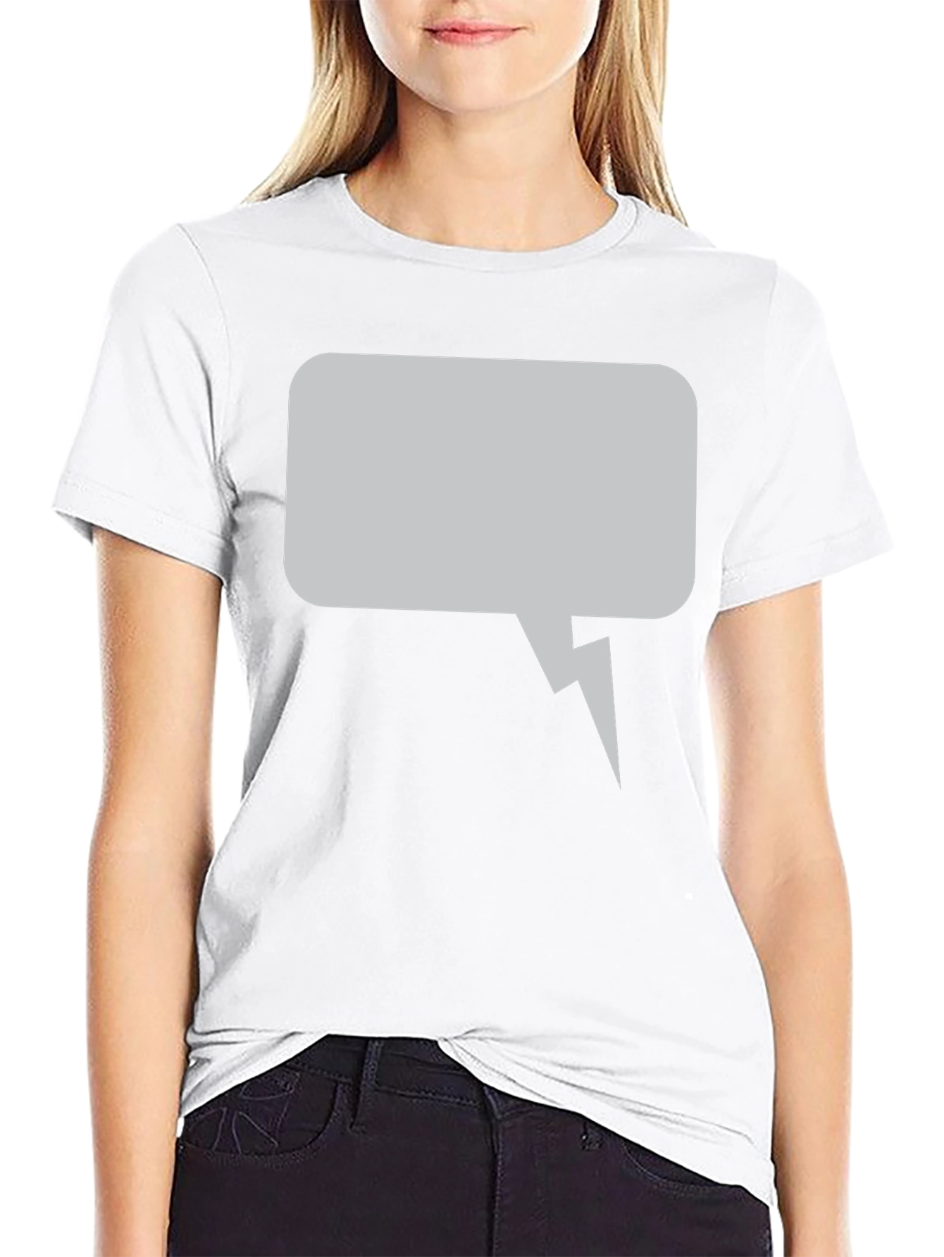 Mens Graphic Tee - Speech Bubble Design