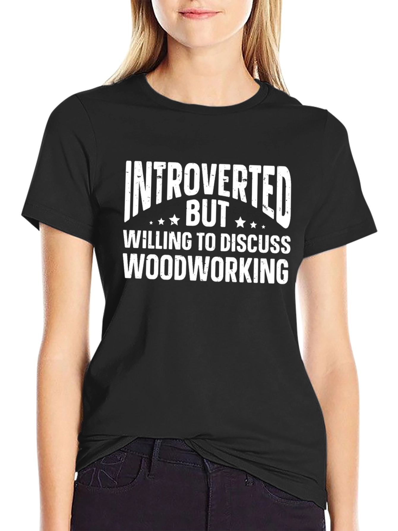 Introverted Woodworking T-Shirt: A Conversation Starter!